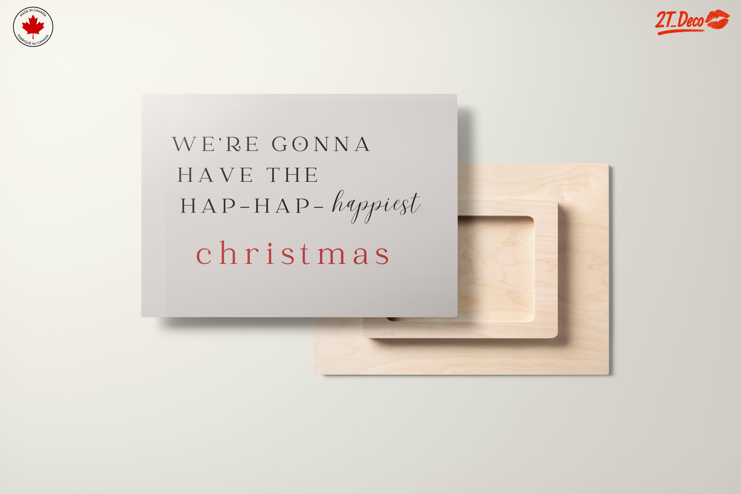 Hap-Hap-Happiest Christmas Wall Art - Image 11