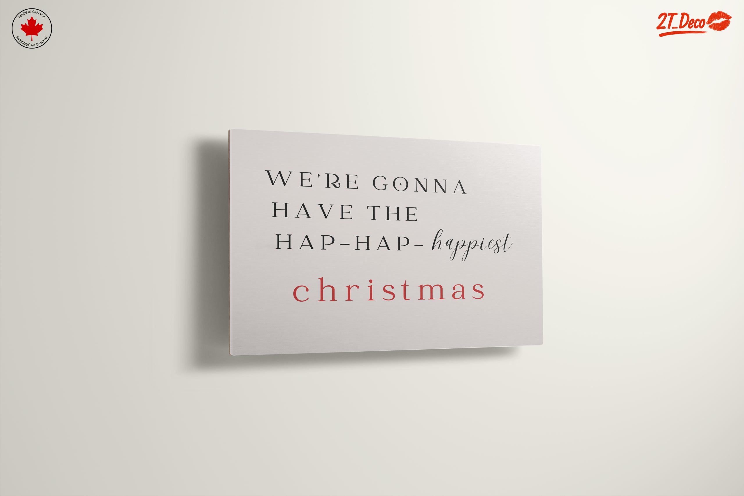 Hap-Hap-Happiest Christmas Wall Art - Image 13
