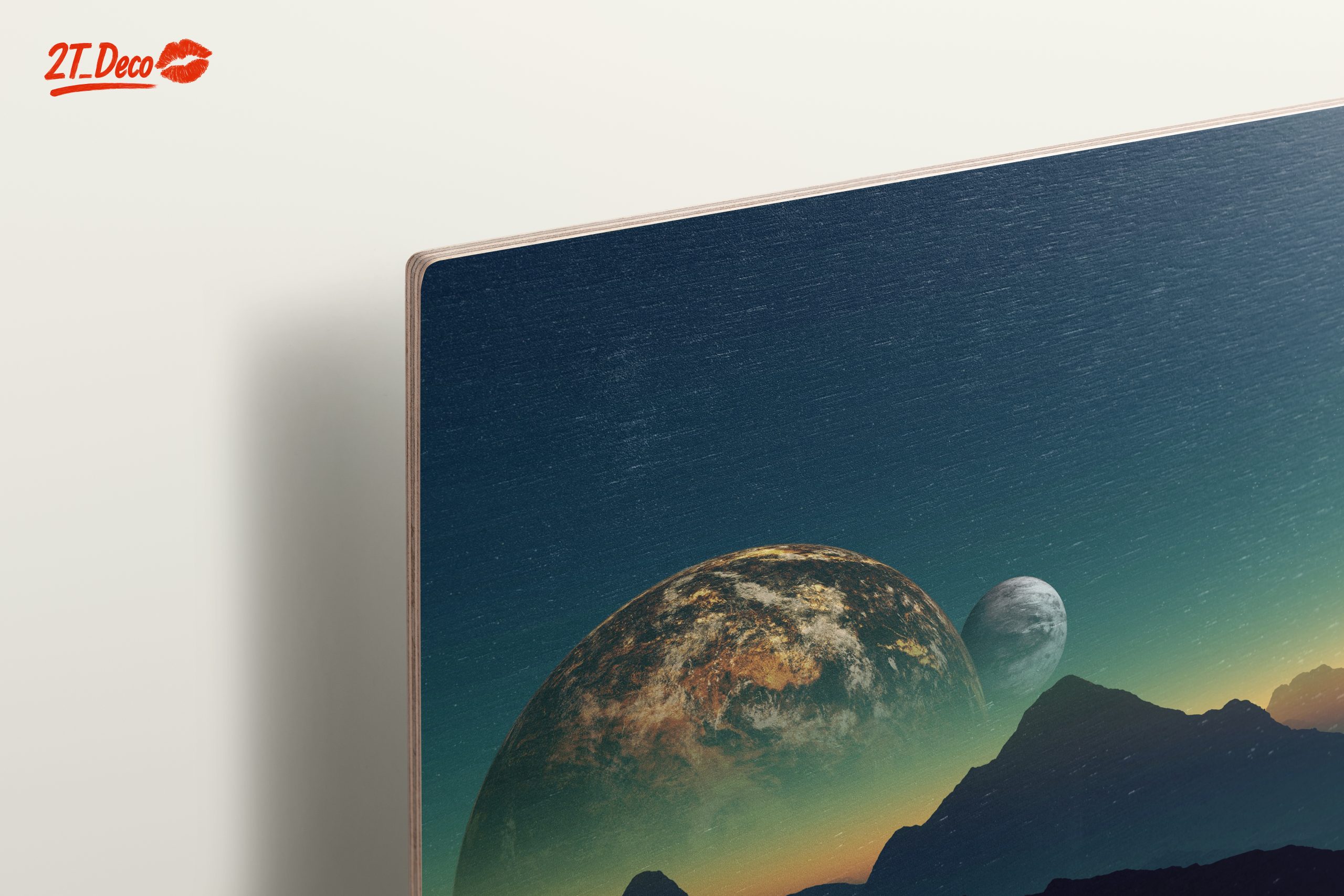 Surreal Cosmic Landscape with Planets - Image 15