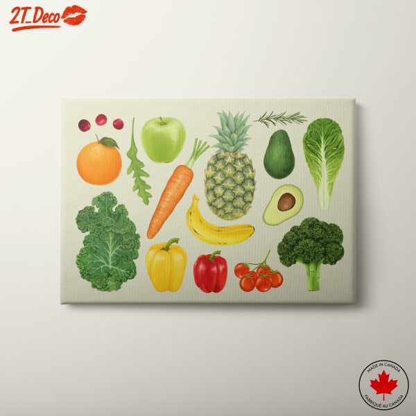Colorful Abstract Food Illustration 5