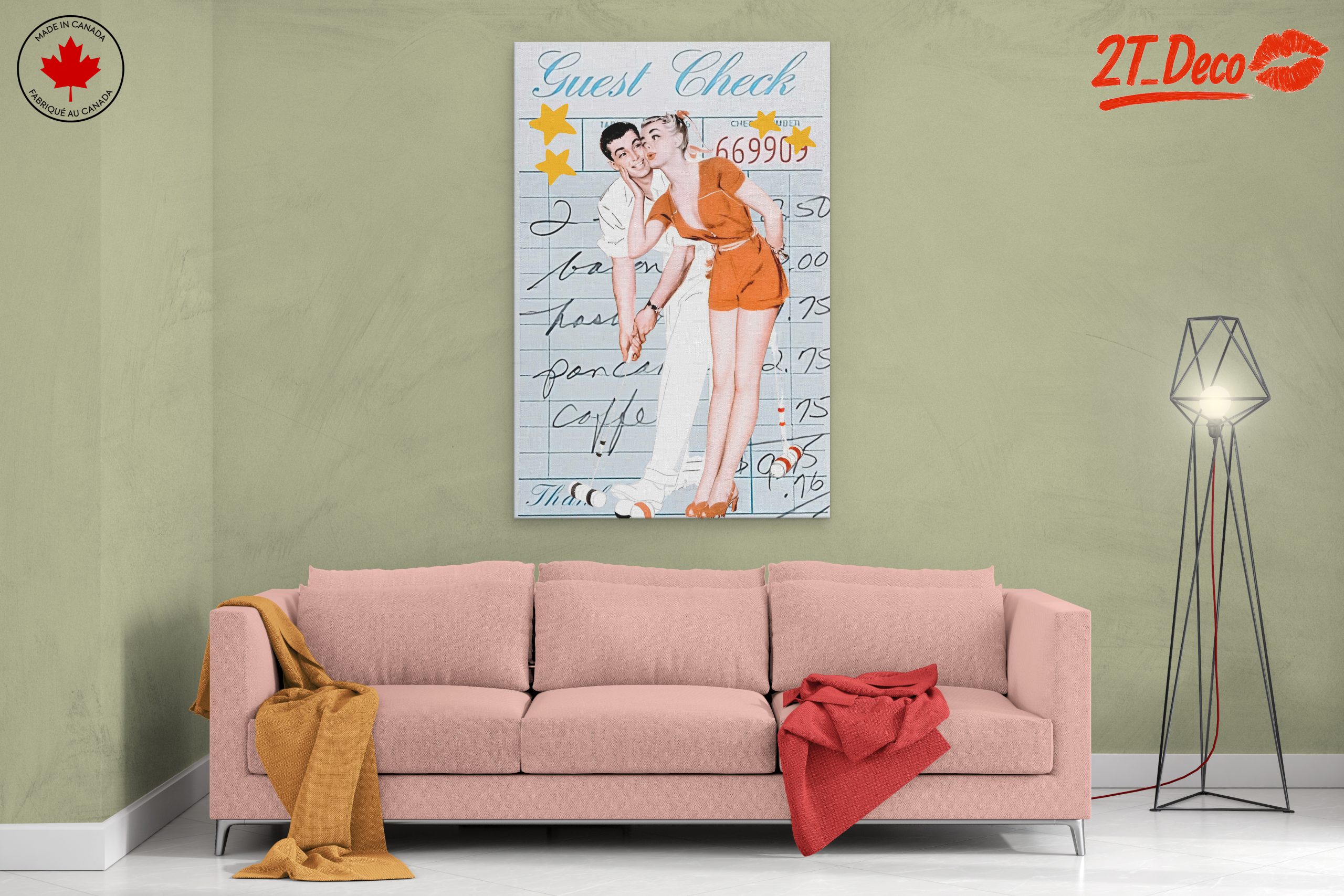 Vintage Scene with Playful Characters - Image 2