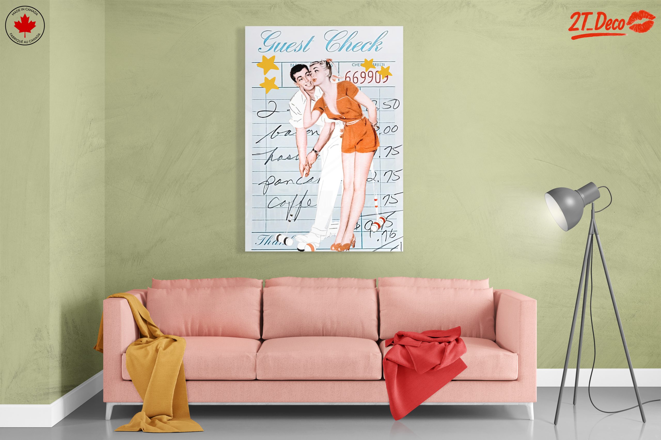 Vintage Scene with Playful Characters - Image 7