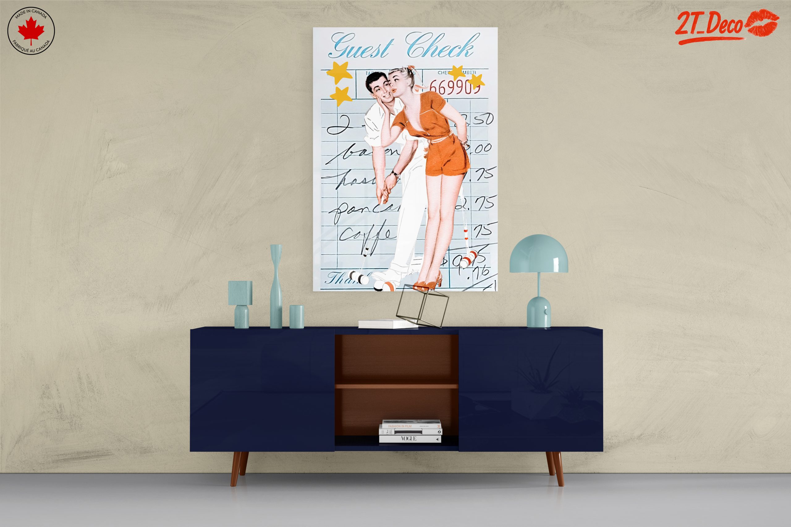 Vintage Scene with Playful Characters - Image 8