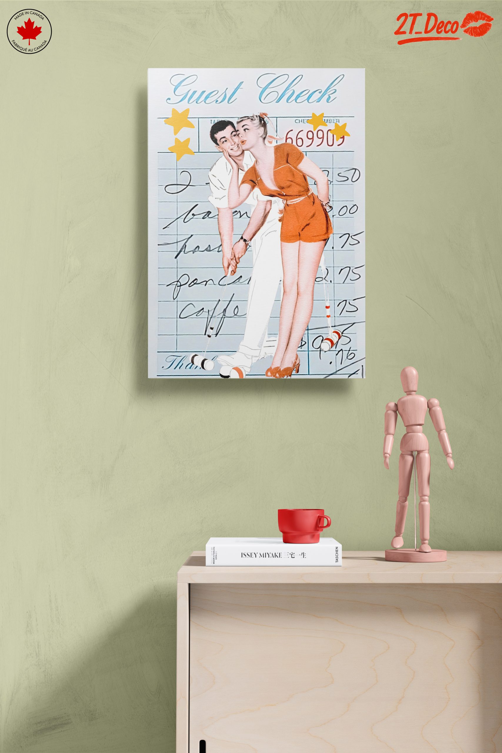 Vintage Scene with Playful Characters - Image 14