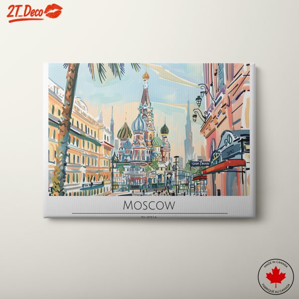 Moscow Cityscape Art