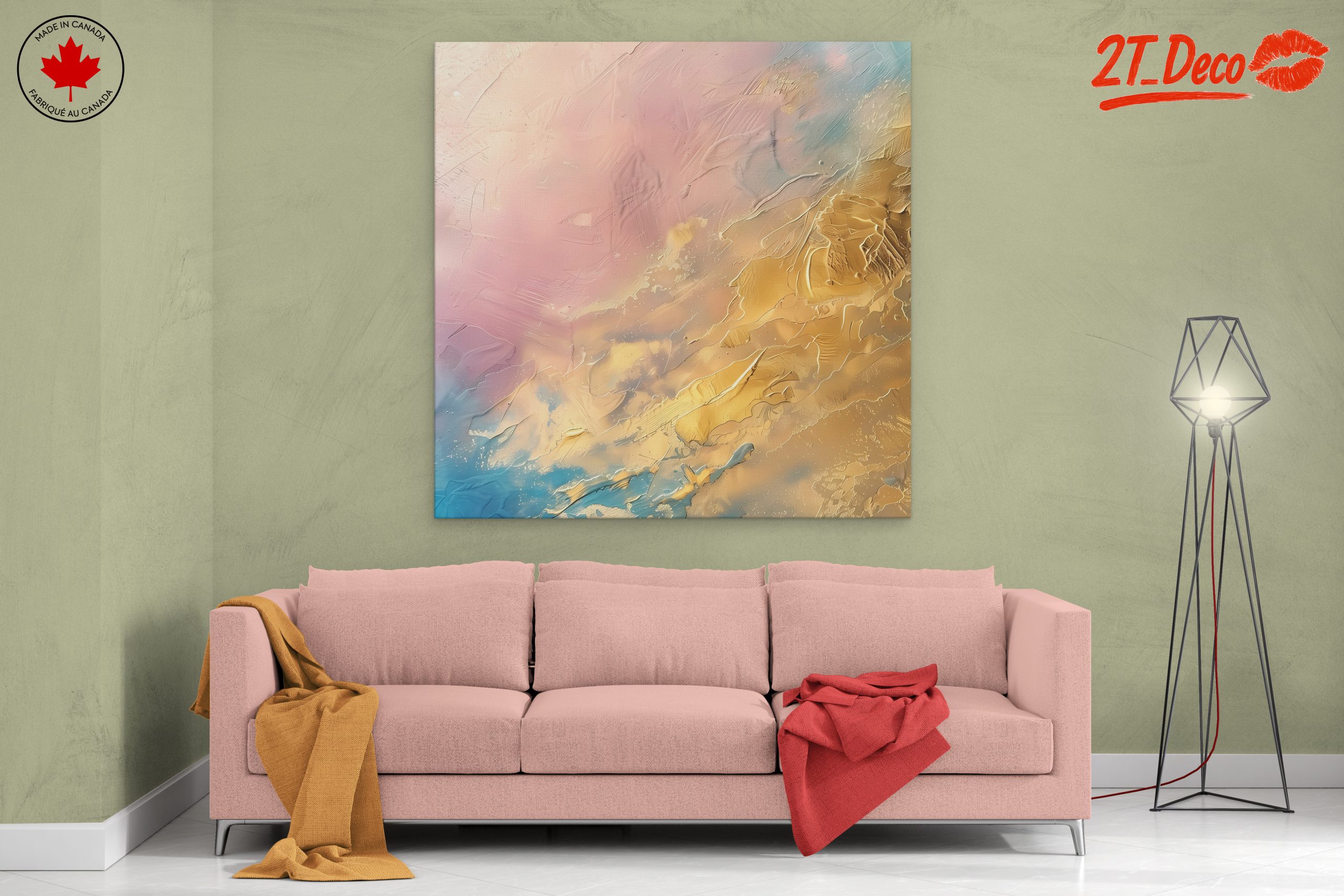 Vibrant Abstract Cloud Composition - Image 2