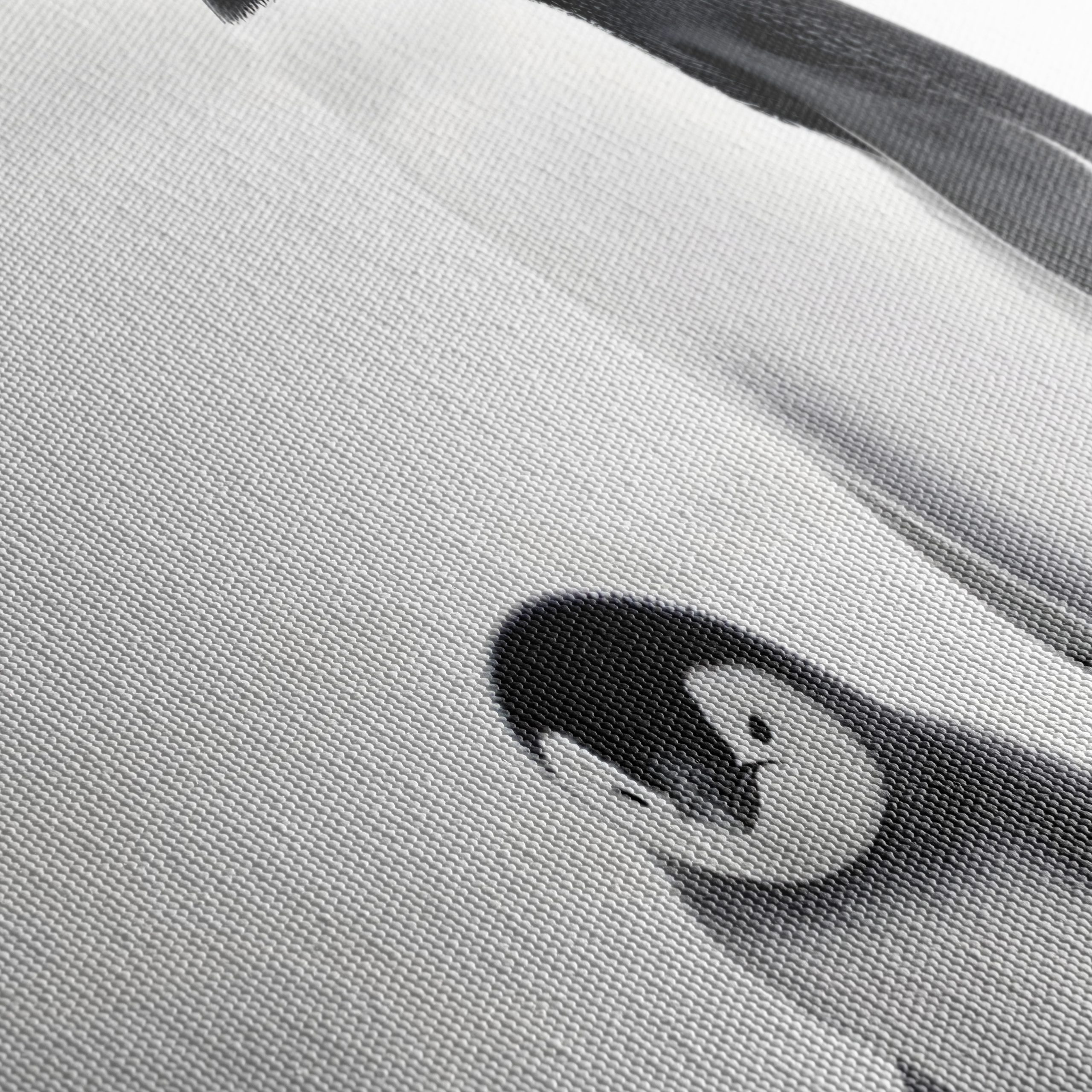 Black and White Artistic Penguin Family - Image 5