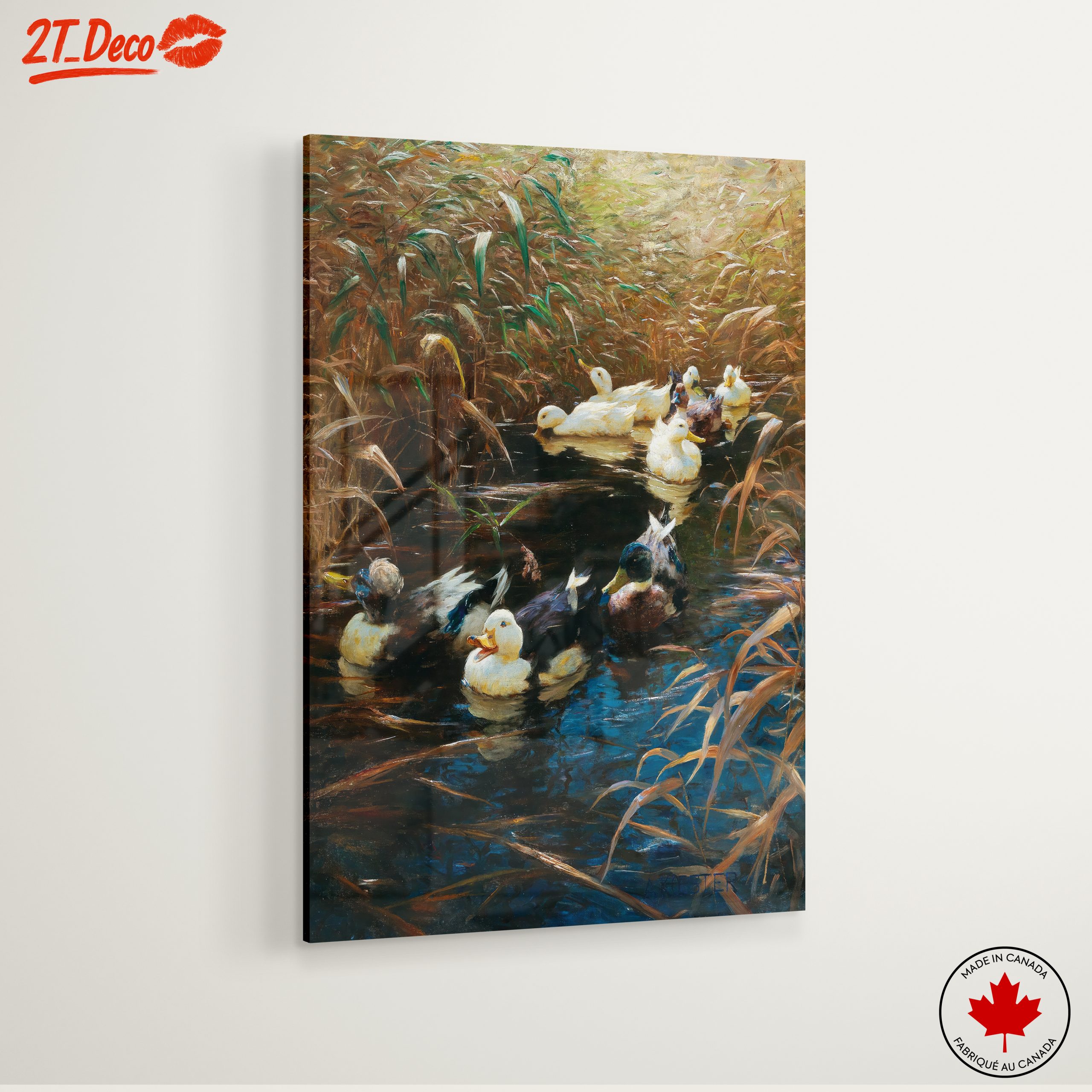 Ducks Gliding Through Tranquil Waters - Image 6