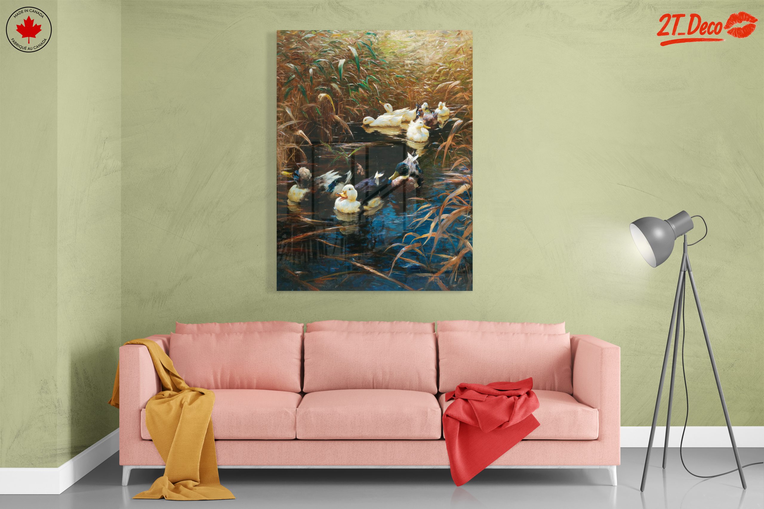 Ducks Gliding Through Tranquil Waters - Image 7