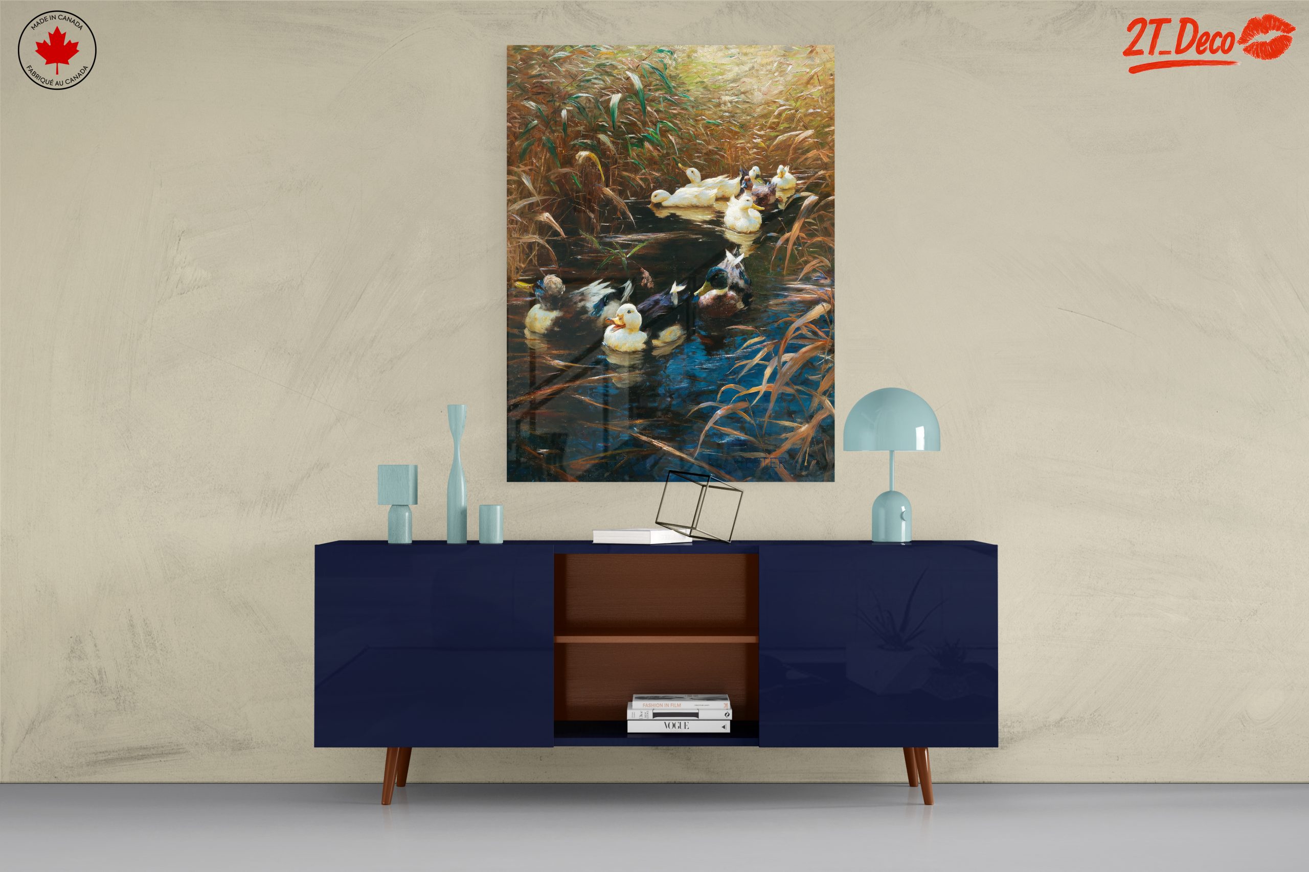 Ducks Gliding Through Tranquil Waters - Image 8