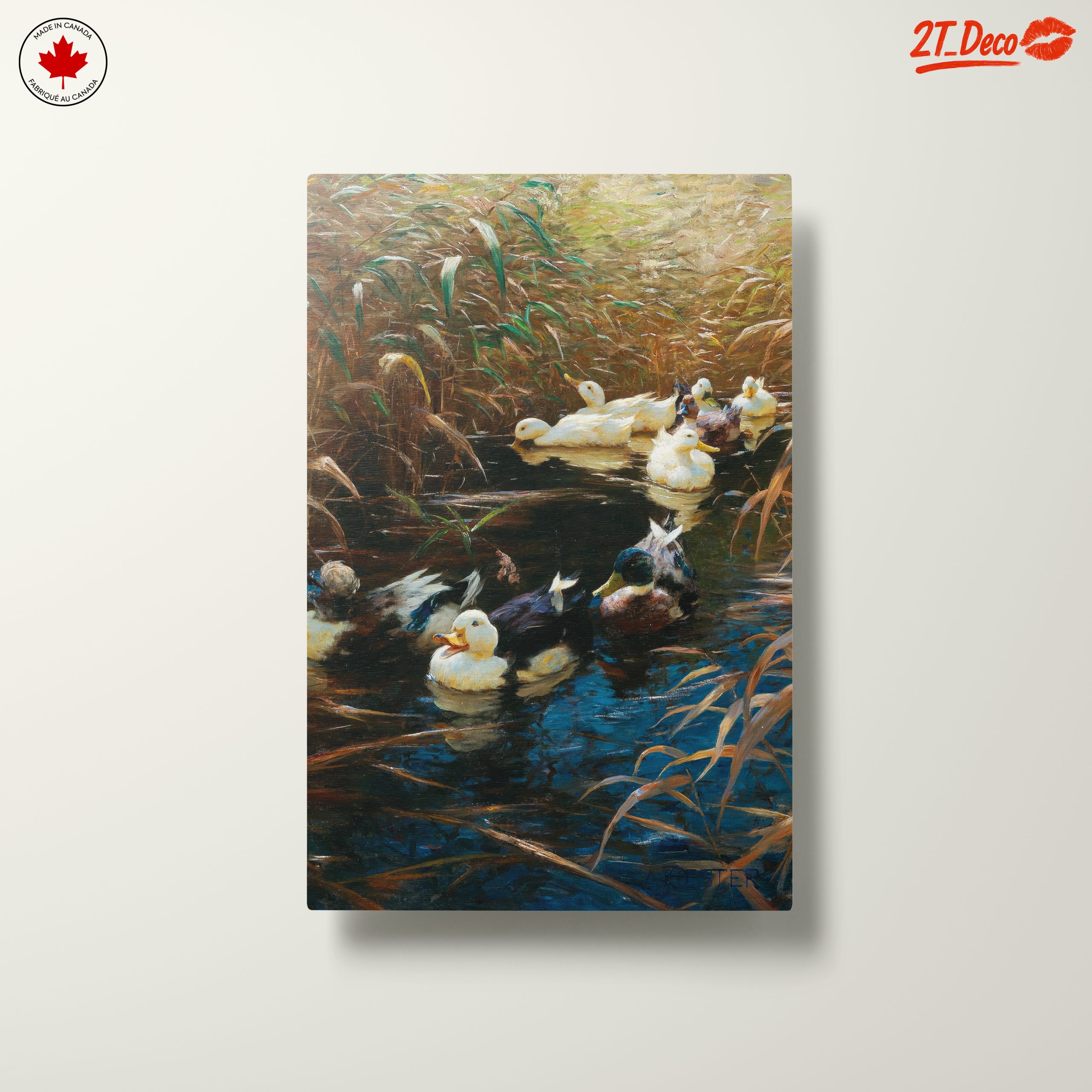 Ducks Gliding Through Tranquil Waters - Image 10