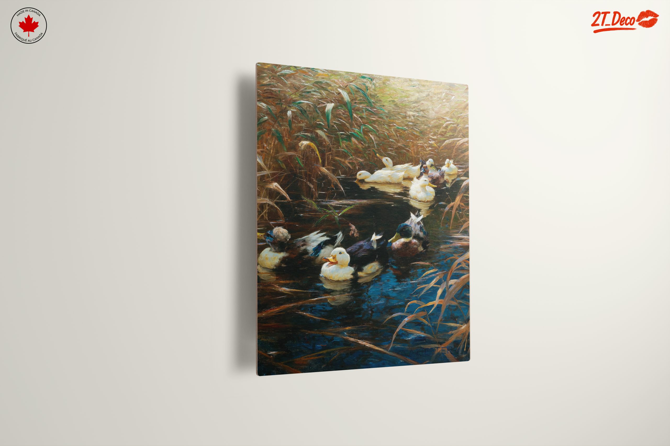 Ducks Gliding Through Tranquil Waters - Image 13