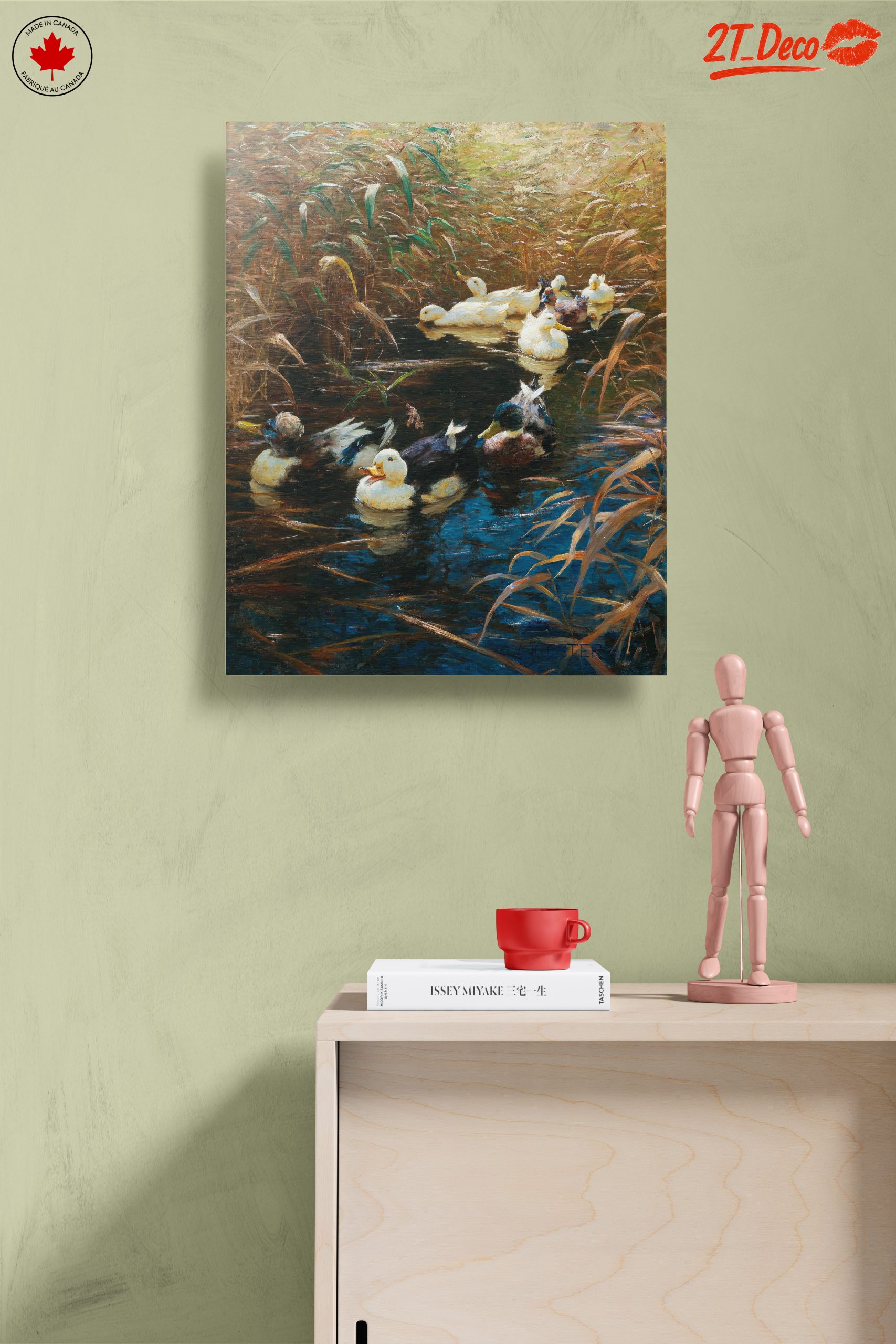 Ducks Gliding Through Tranquil Waters - Image 14