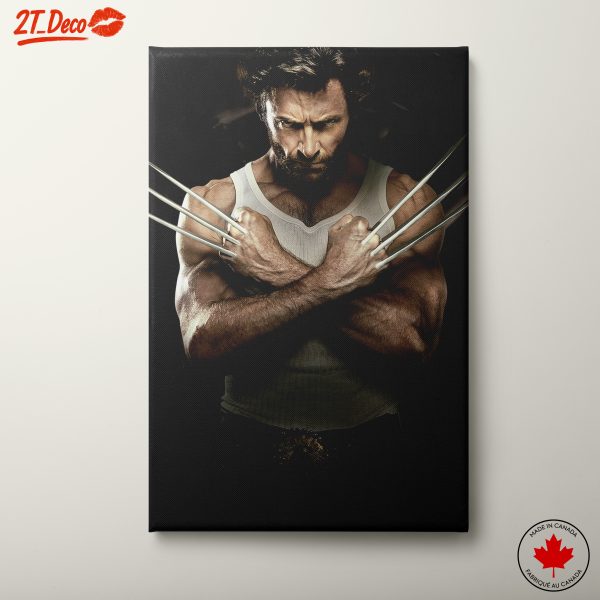 Wolverine Comic Art Featuring Iconic Claws