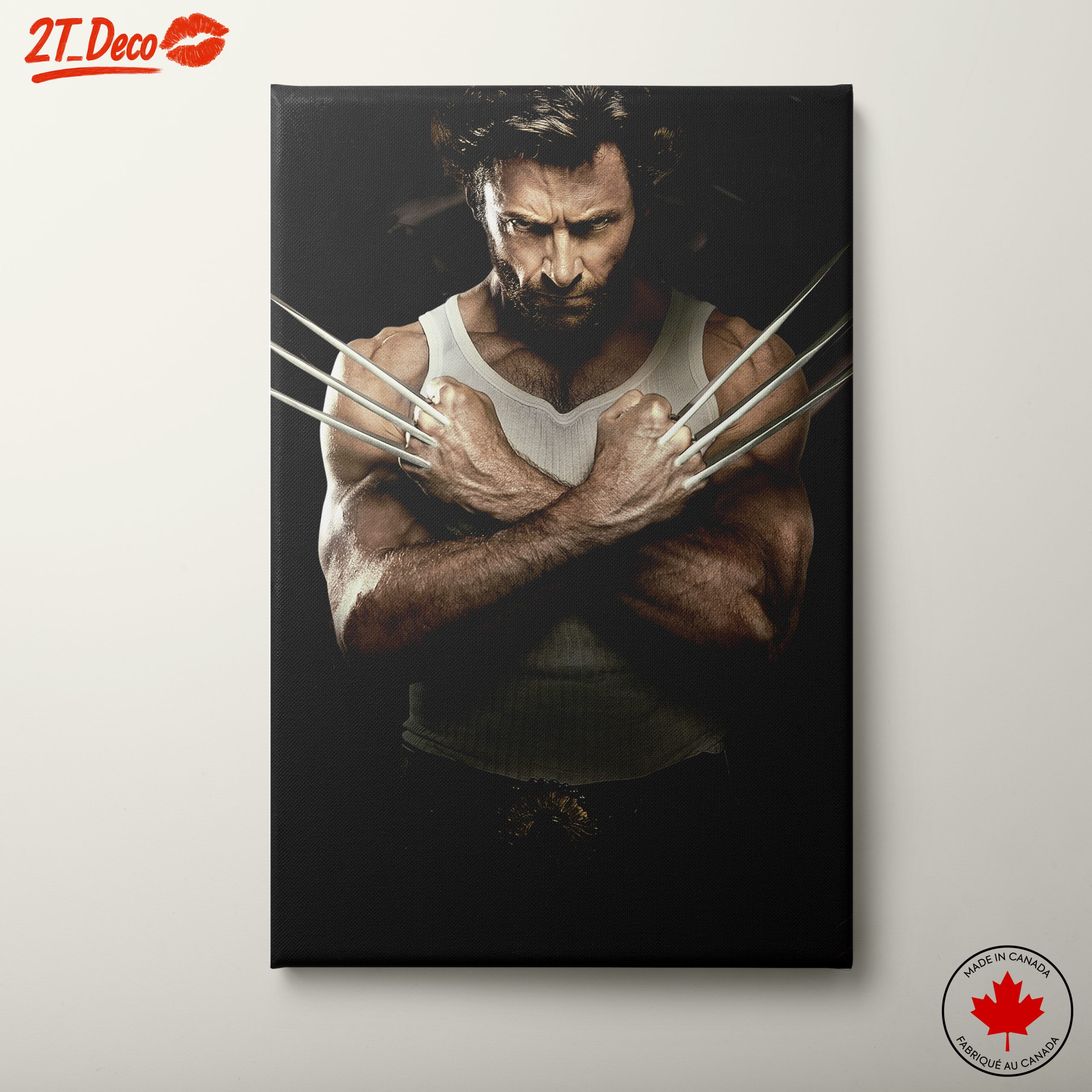 Wolverine Comic Art Featuring Iconic Claws