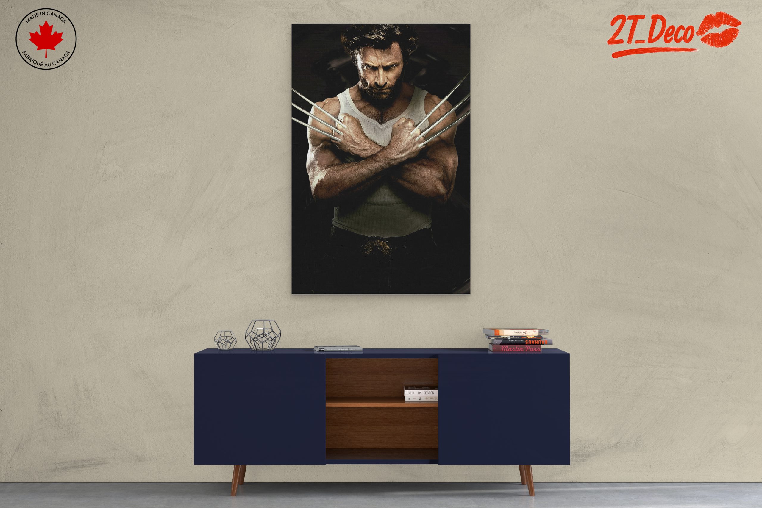 Wolverine Comic Art Featuring Iconic Claws - Image 3