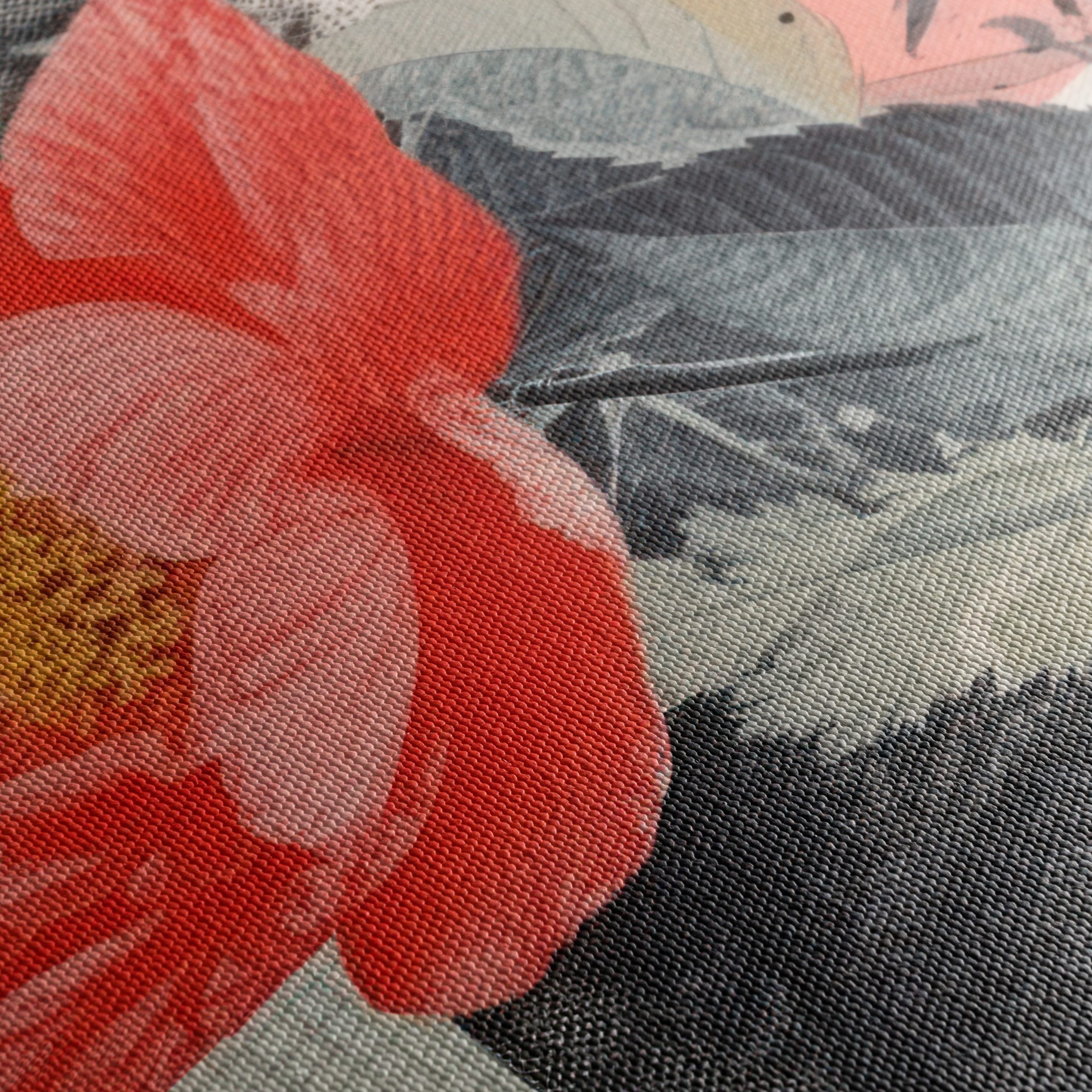 Vibrant Botanical Abstract Art with Floral Elements - Image 5