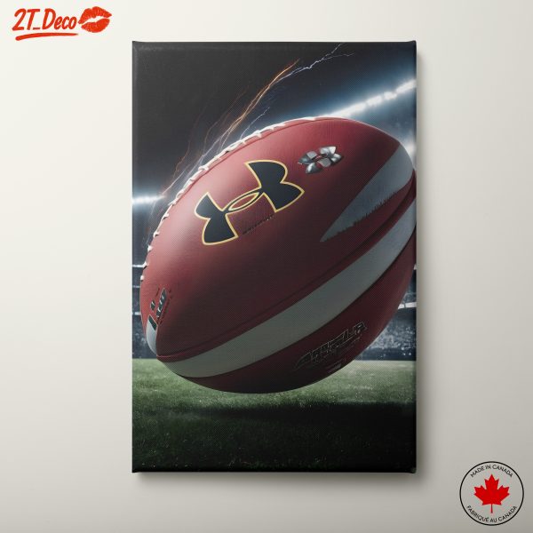 Under Armour Football in Action