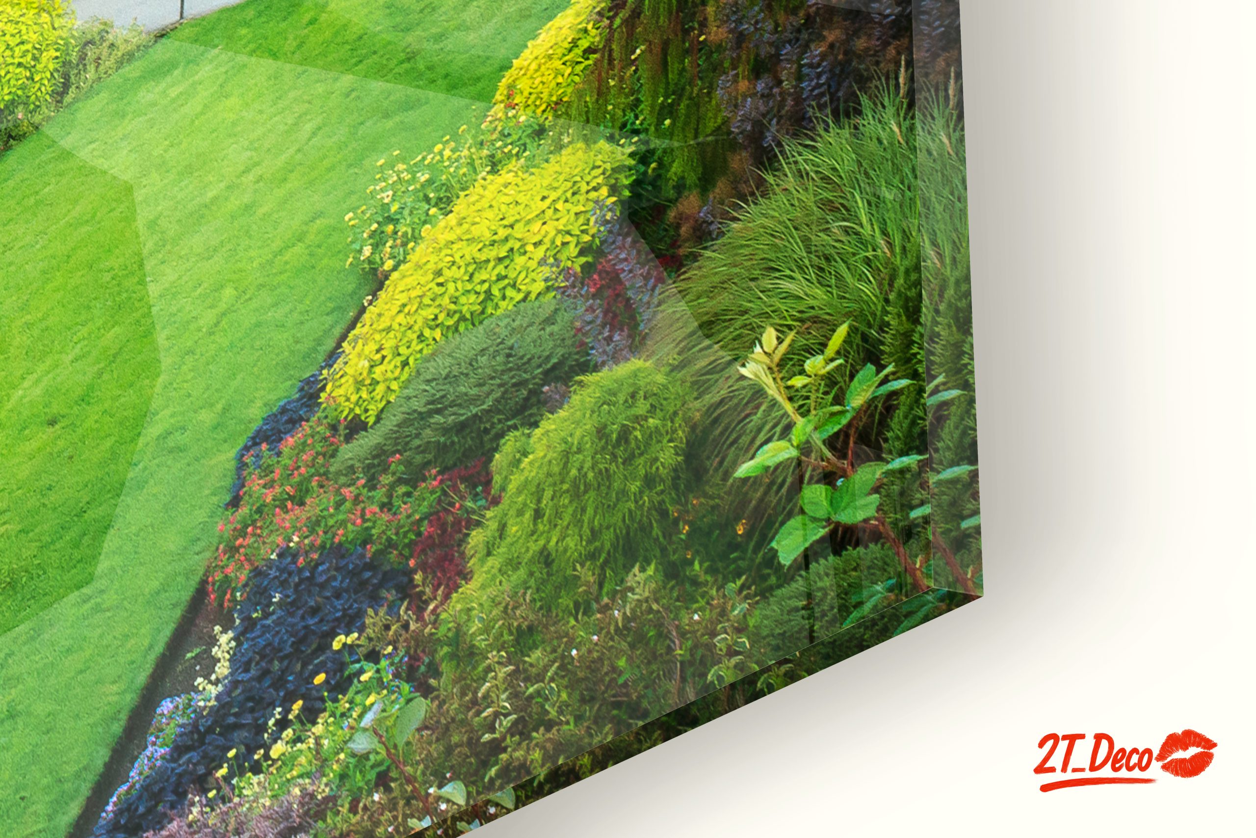 Lush Garden Landscape with Vibrant Flora - Image 9