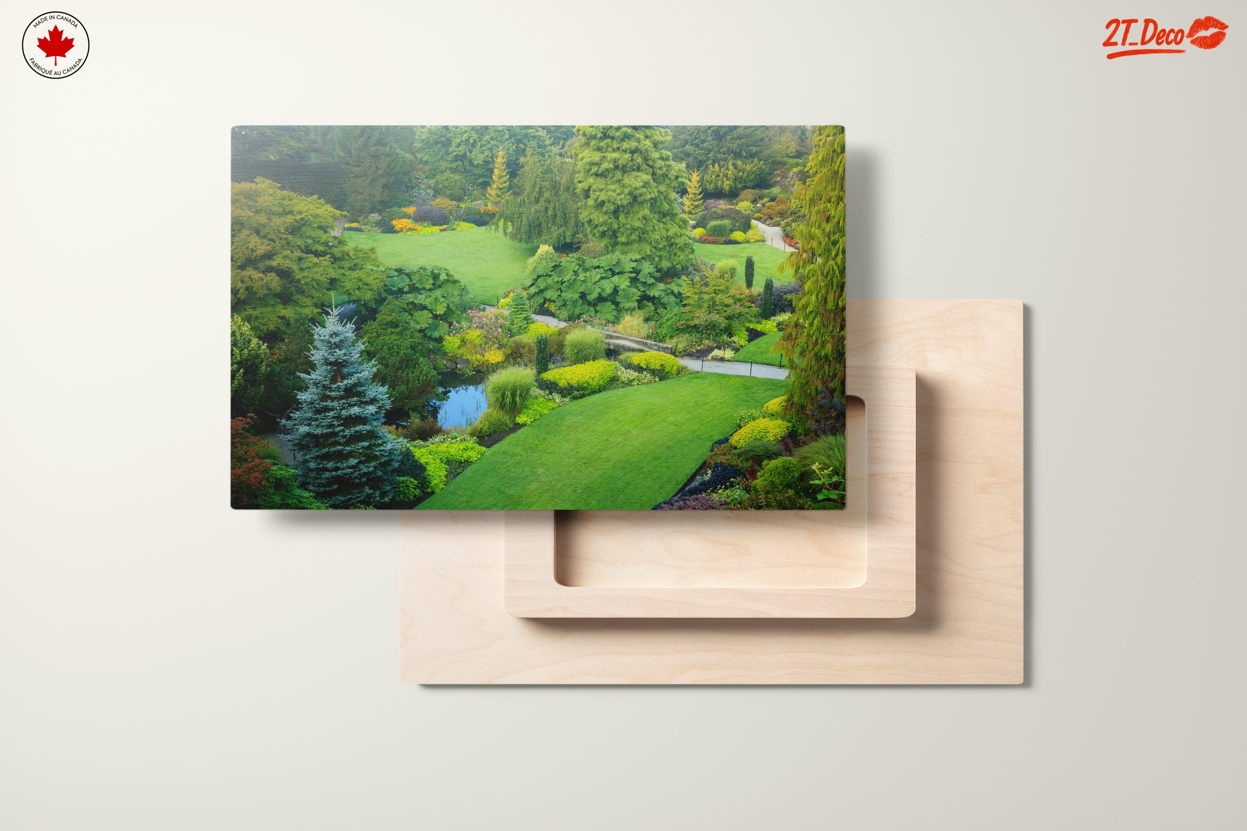 Lush Garden Landscape with Vibrant Flora - Image 11