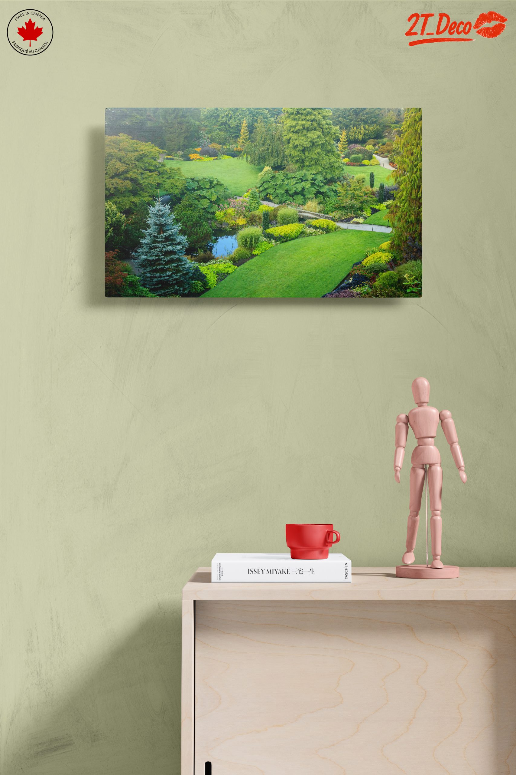 Lush Garden Landscape with Vibrant Flora - Image 14