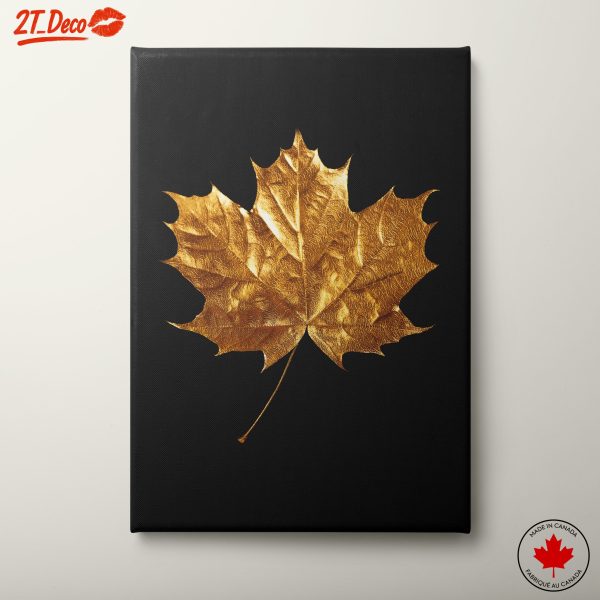 Stunning Metallic Leaf Wall Art