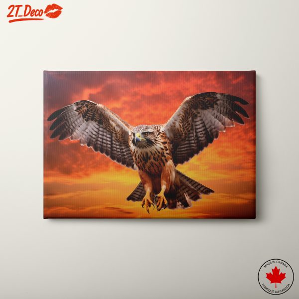 Majestic Eagle in Flight