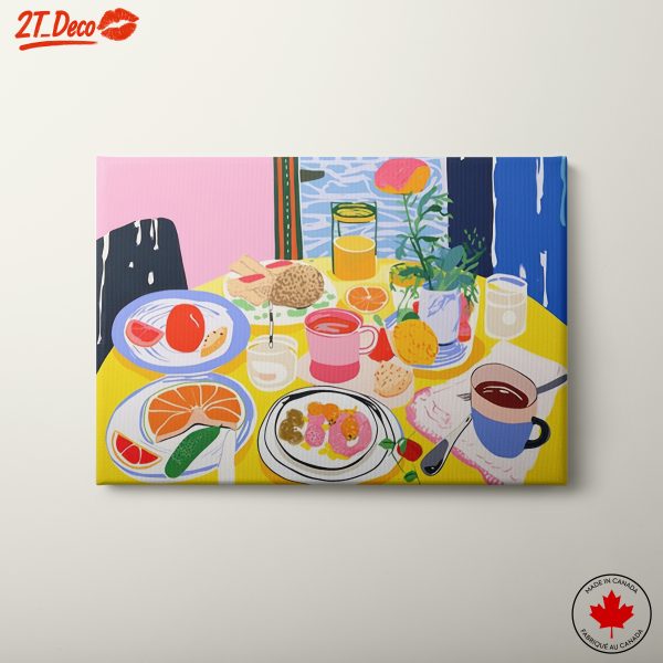 Colorful Abstract Food Arrangement 3