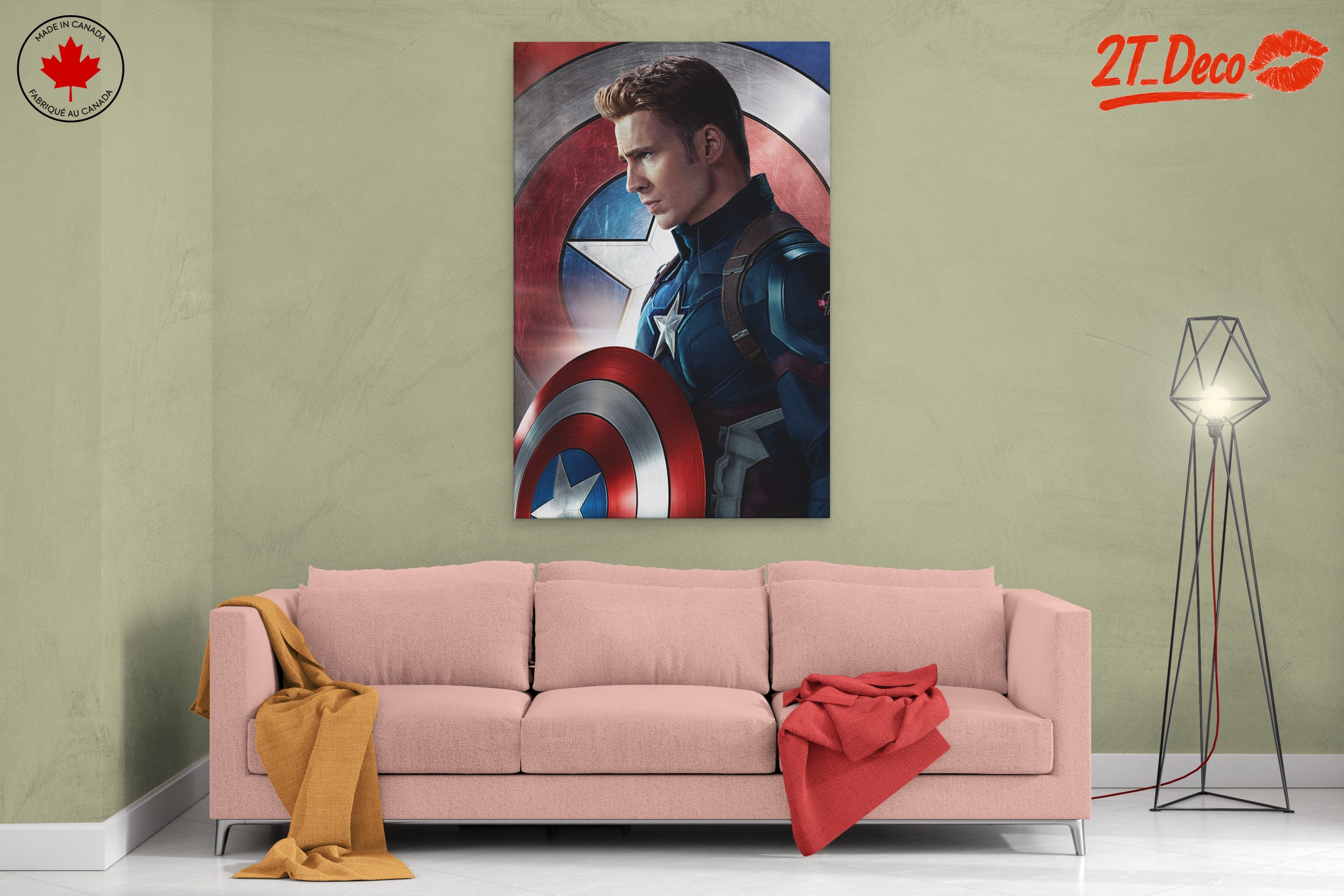 Epic Captain America Art Depiction - Image 2