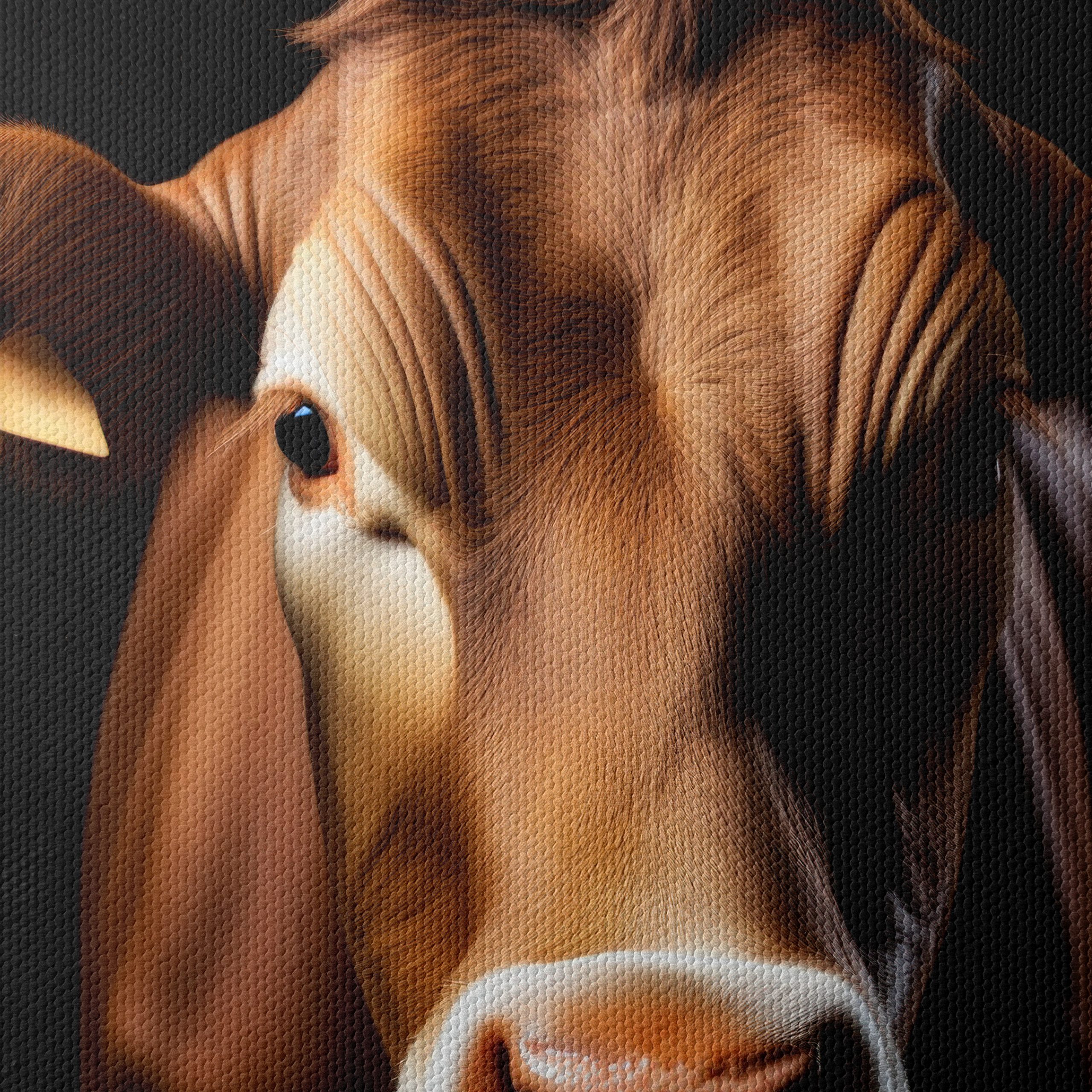 Realistic Cow Portrait Art for Farm Lovers - Image 4