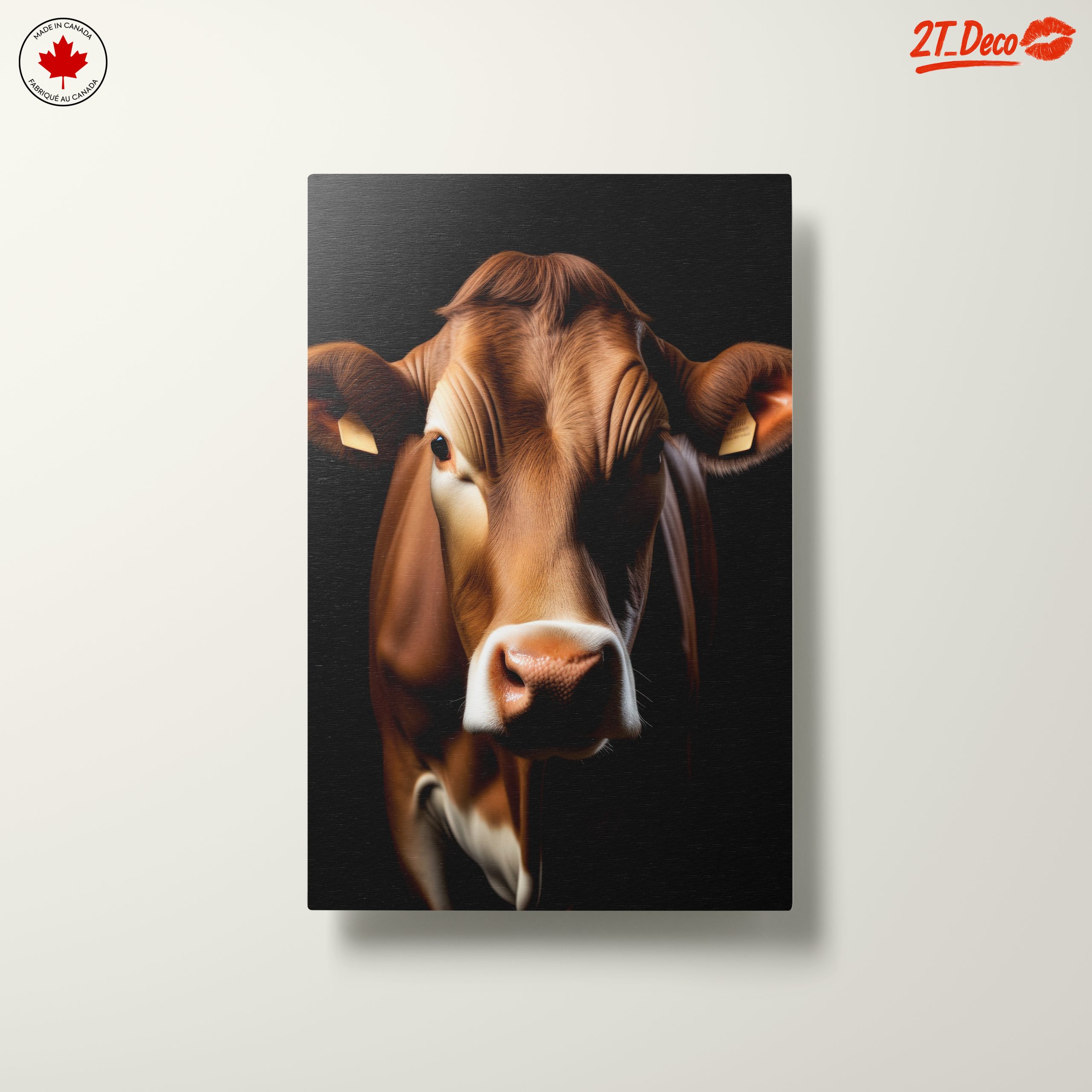 Realistic Cow Portrait Art for Farm Lovers - Image 10