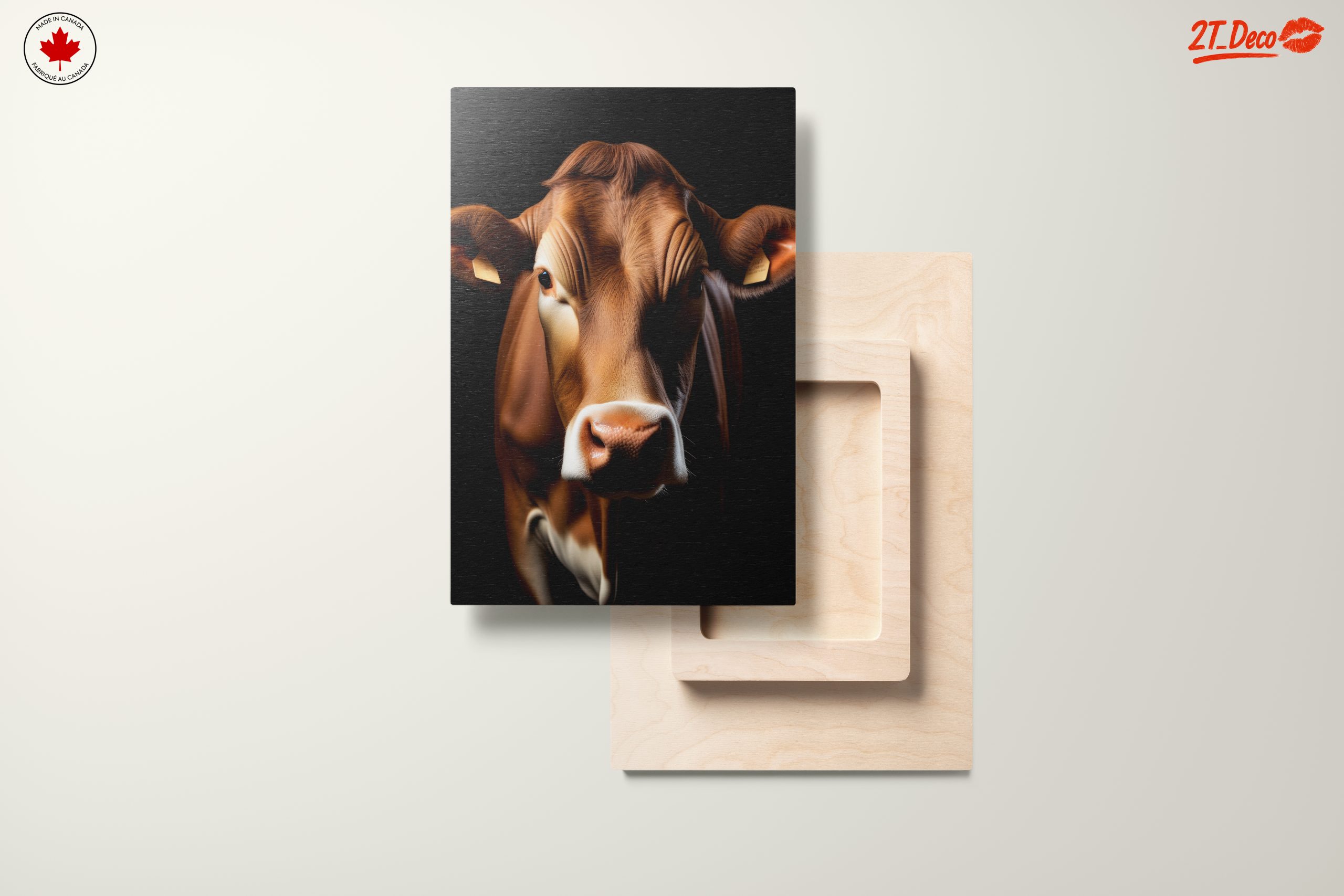 Realistic Cow Portrait Art for Farm Lovers - Image 11