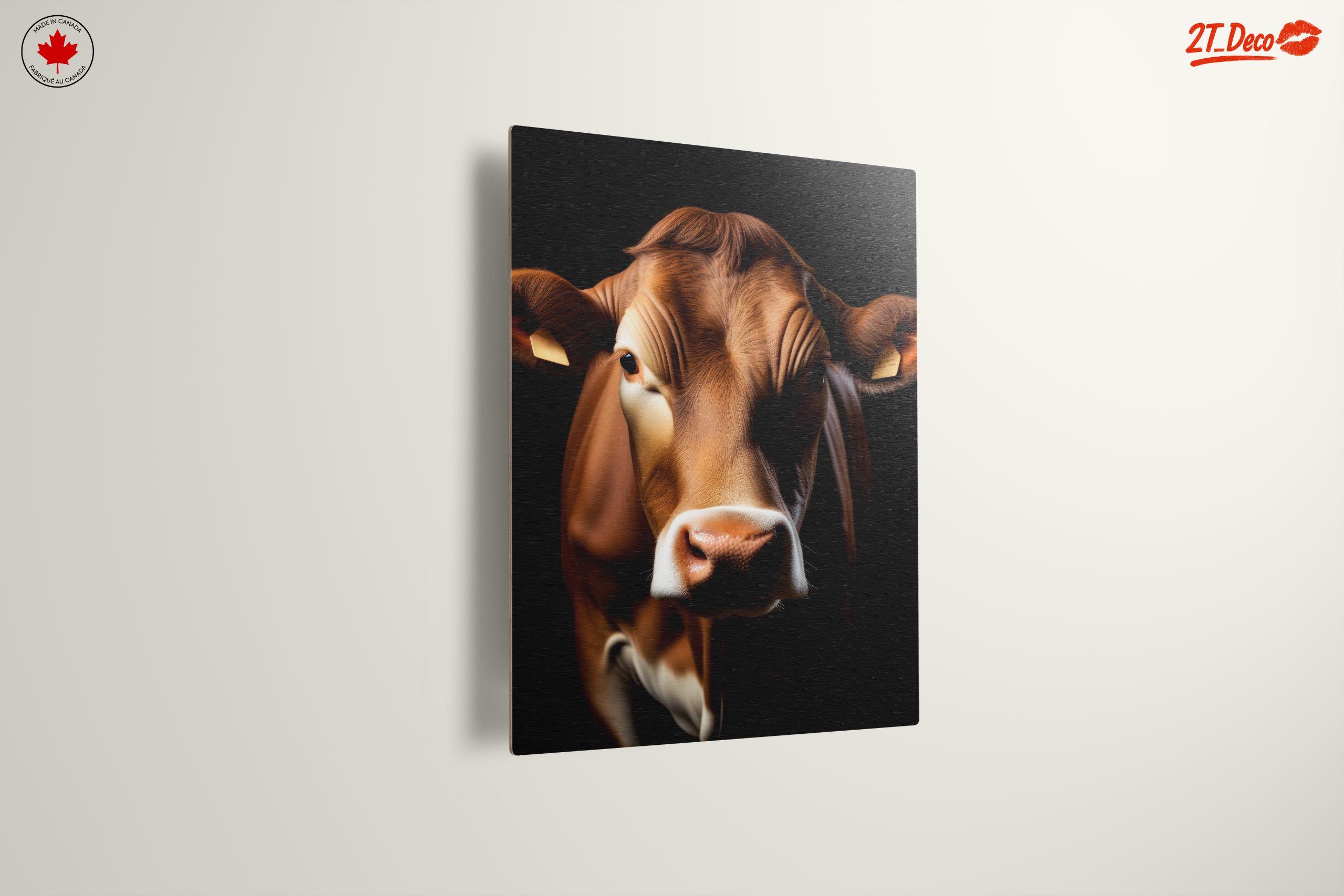 Realistic Cow Portrait Art for Farm Lovers - Image 13