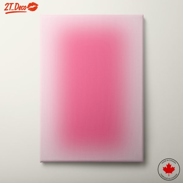 Soft Pink Gradient Wall Art