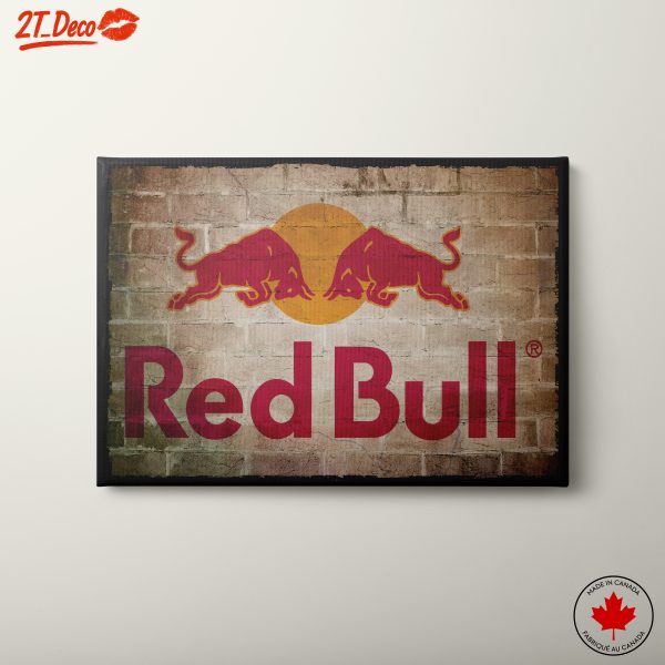 Bold Red Bull Pop Art Design