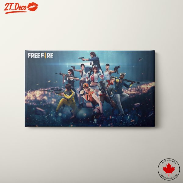 Free Fire Characters in Action