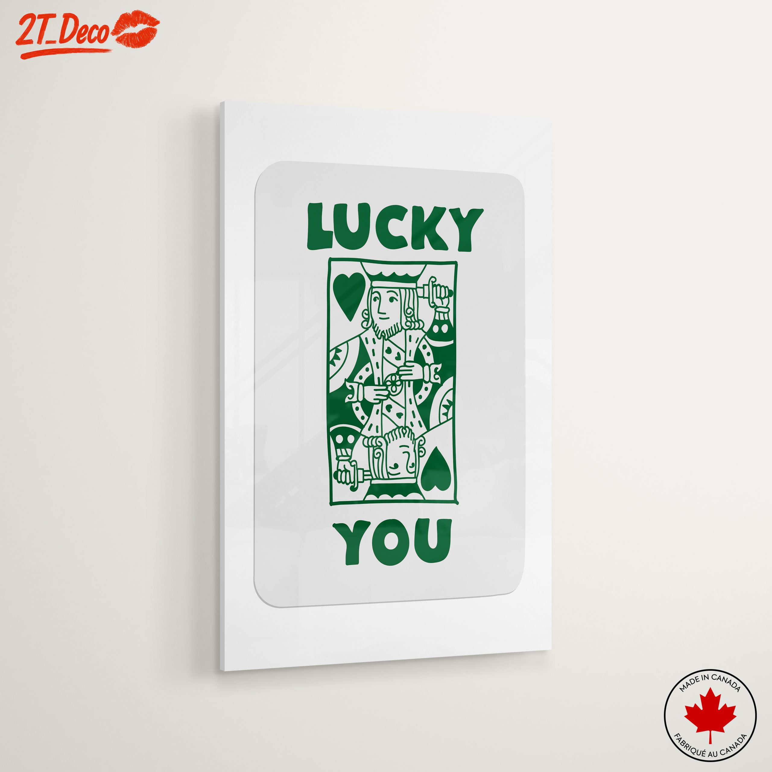 Lucky You Playing Card Art 3 - Image 6