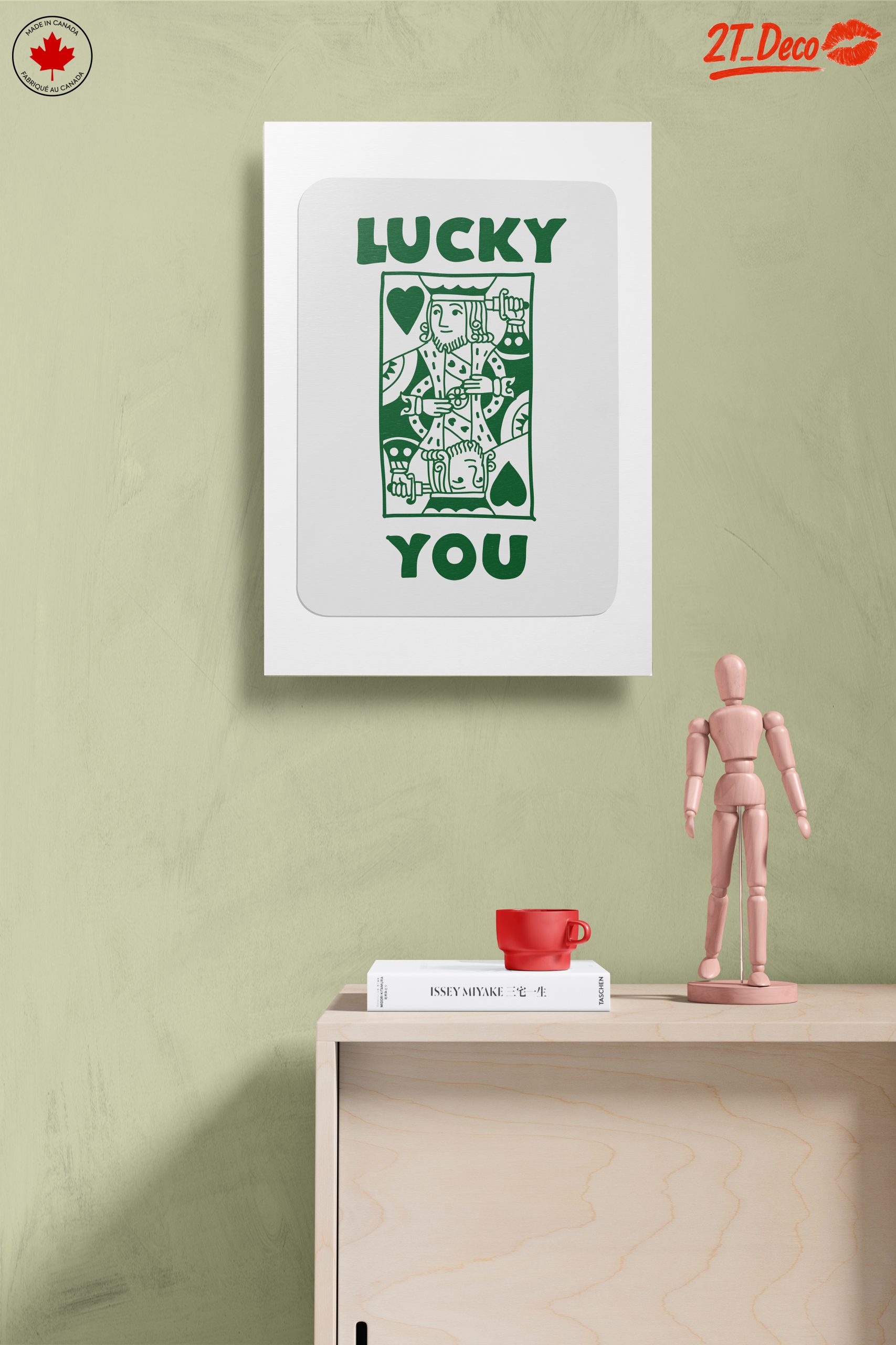 Lucky You Playing Card Art 3 - Image 14
