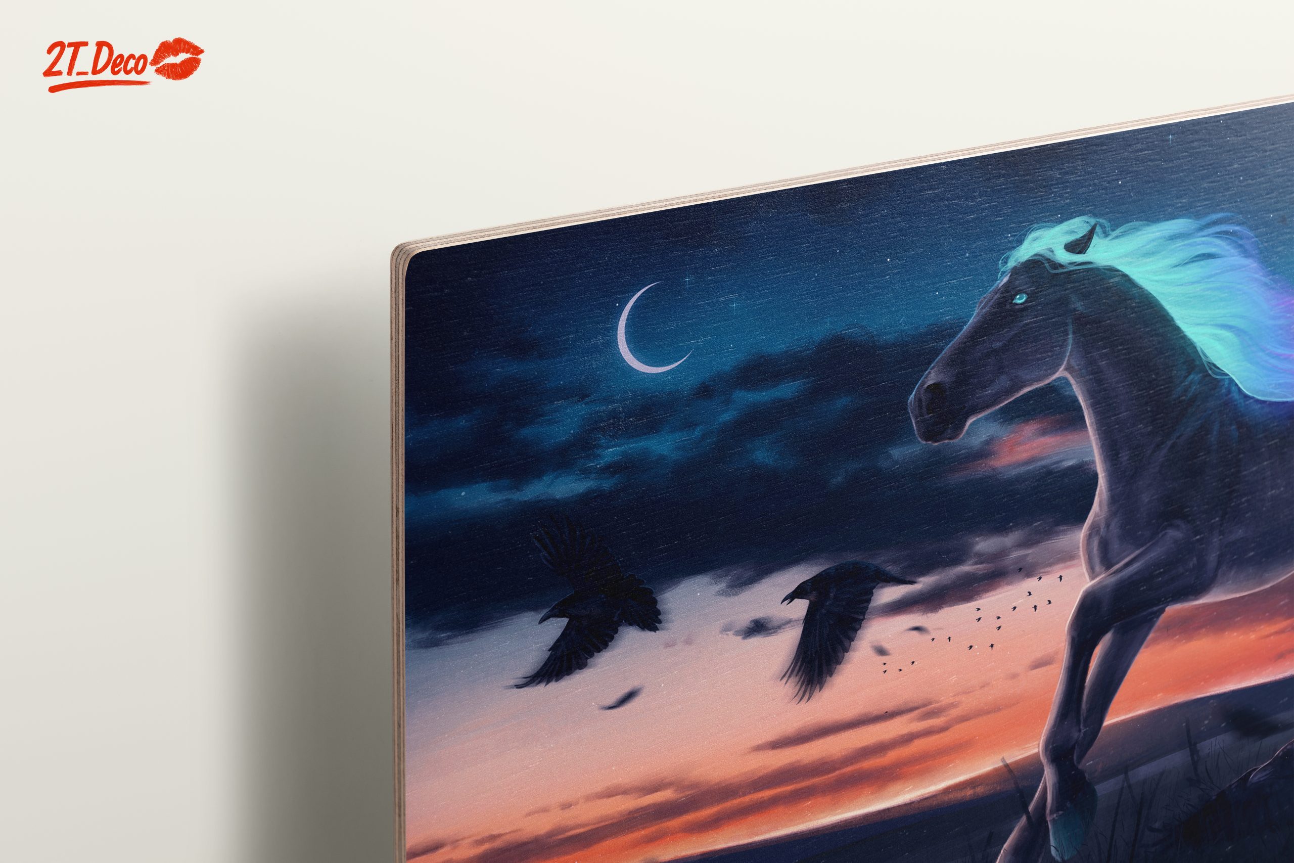 Mystical Horse Running at Dusk - Image 15