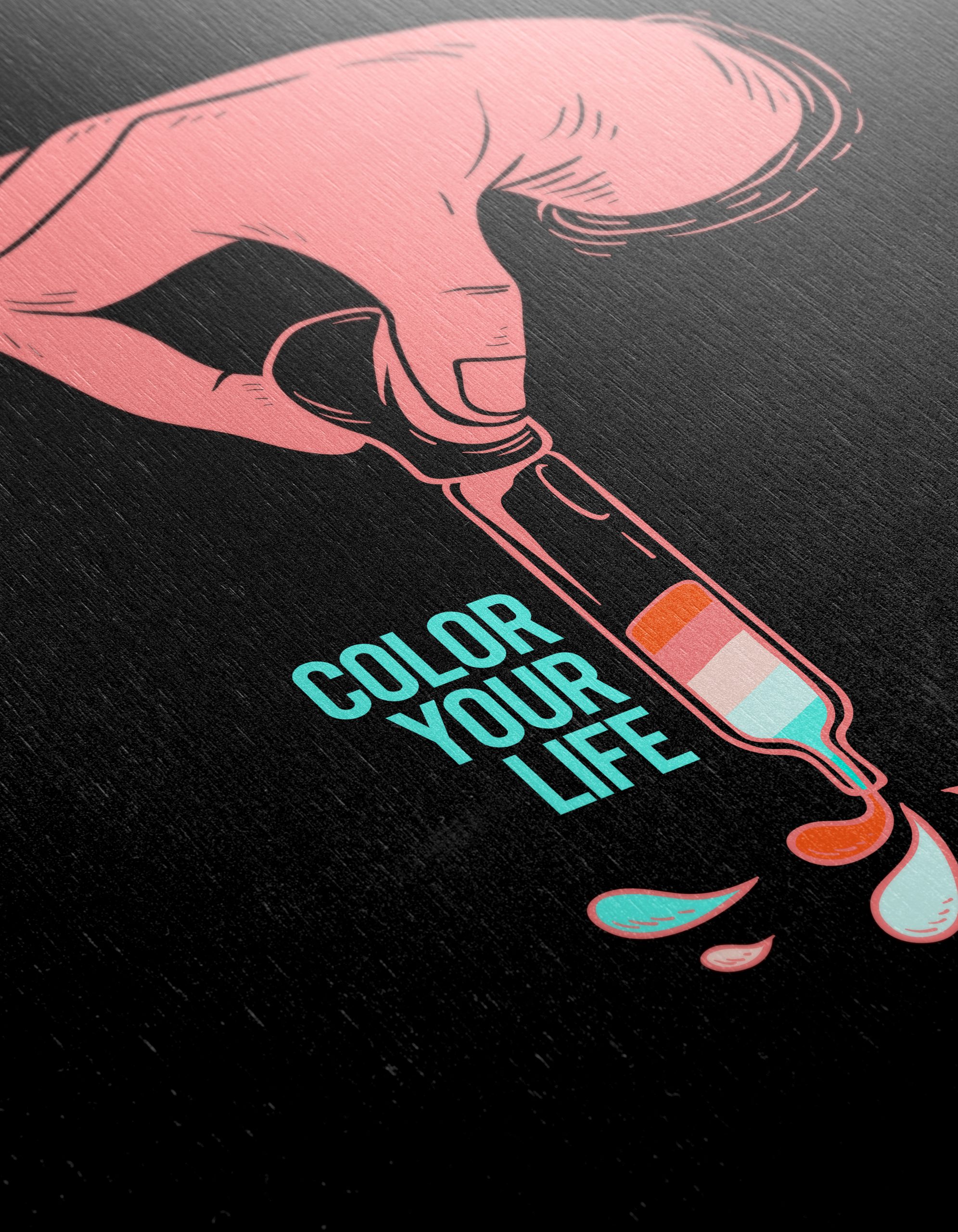 Color Your Life Abstract Pop Art - Image 12