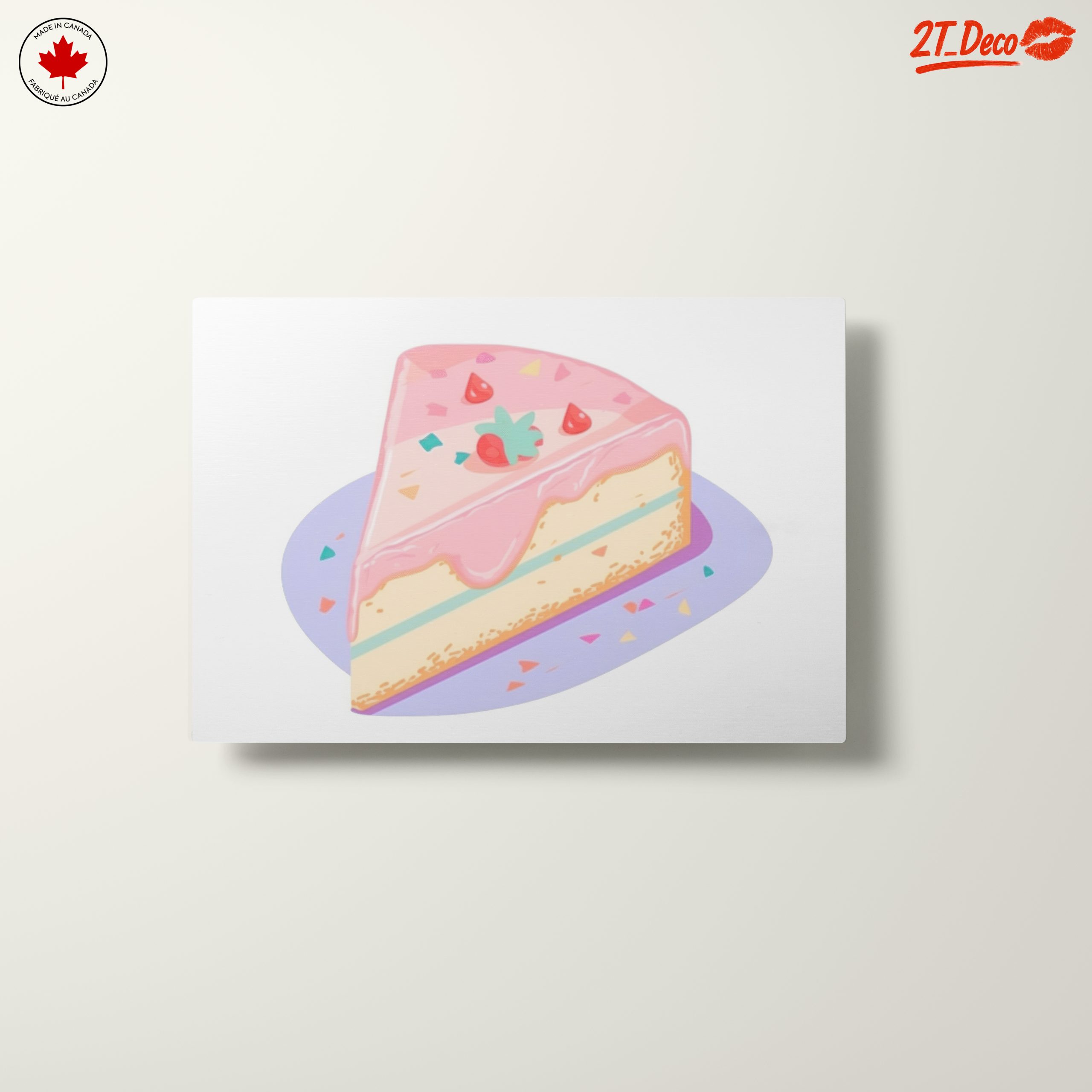 Cute Dessert Art Featuring Colorful Cake - Image 10