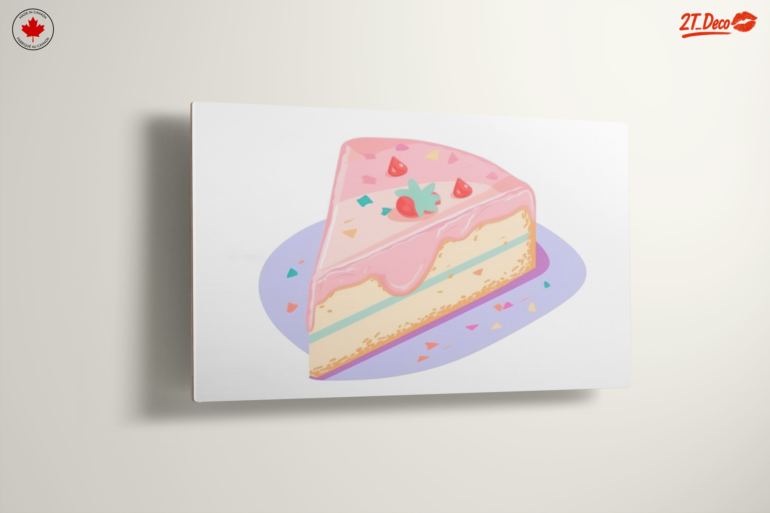 Cute Dessert Art Featuring Colorful Cake - Image 13