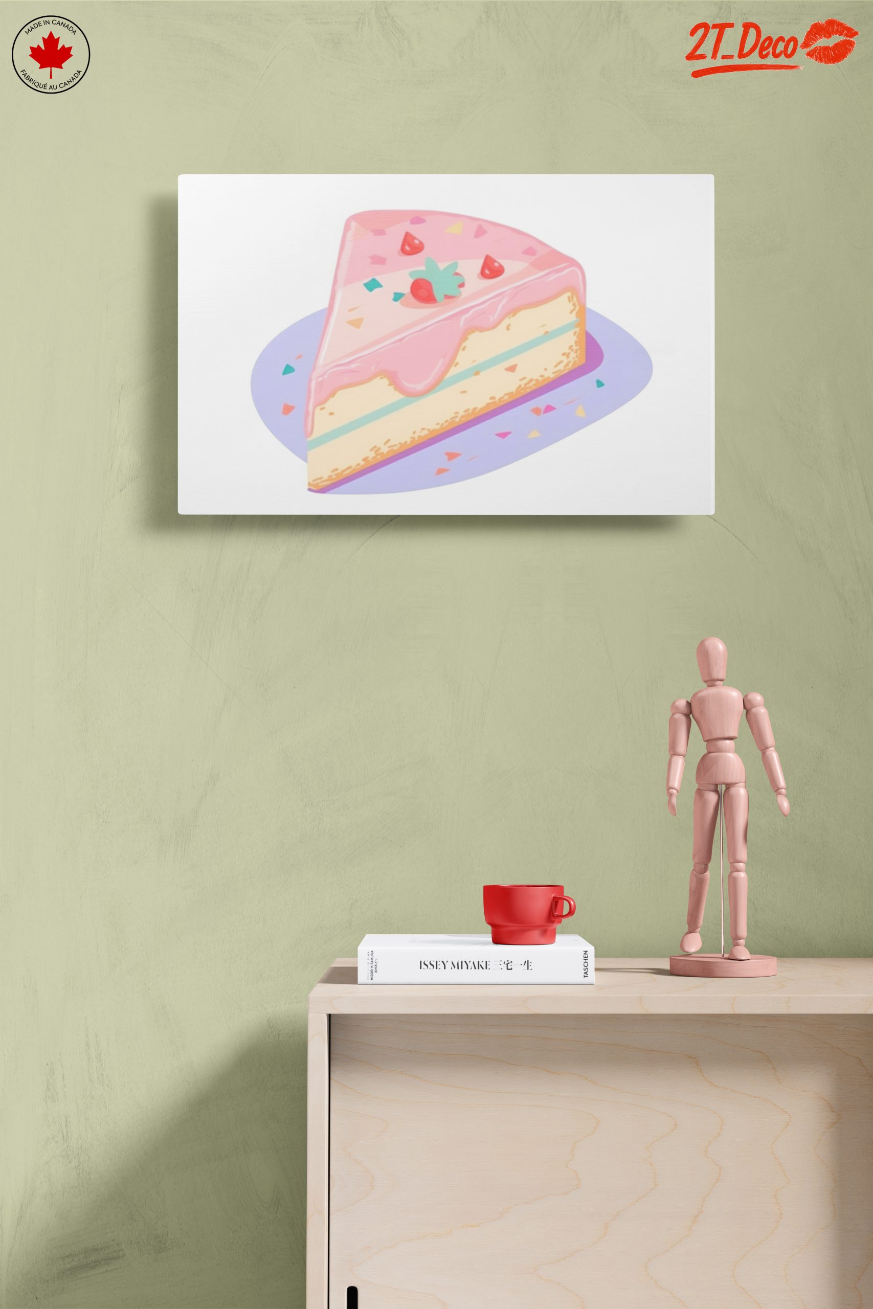 Cute Dessert Art Featuring Colorful Cake - Image 14