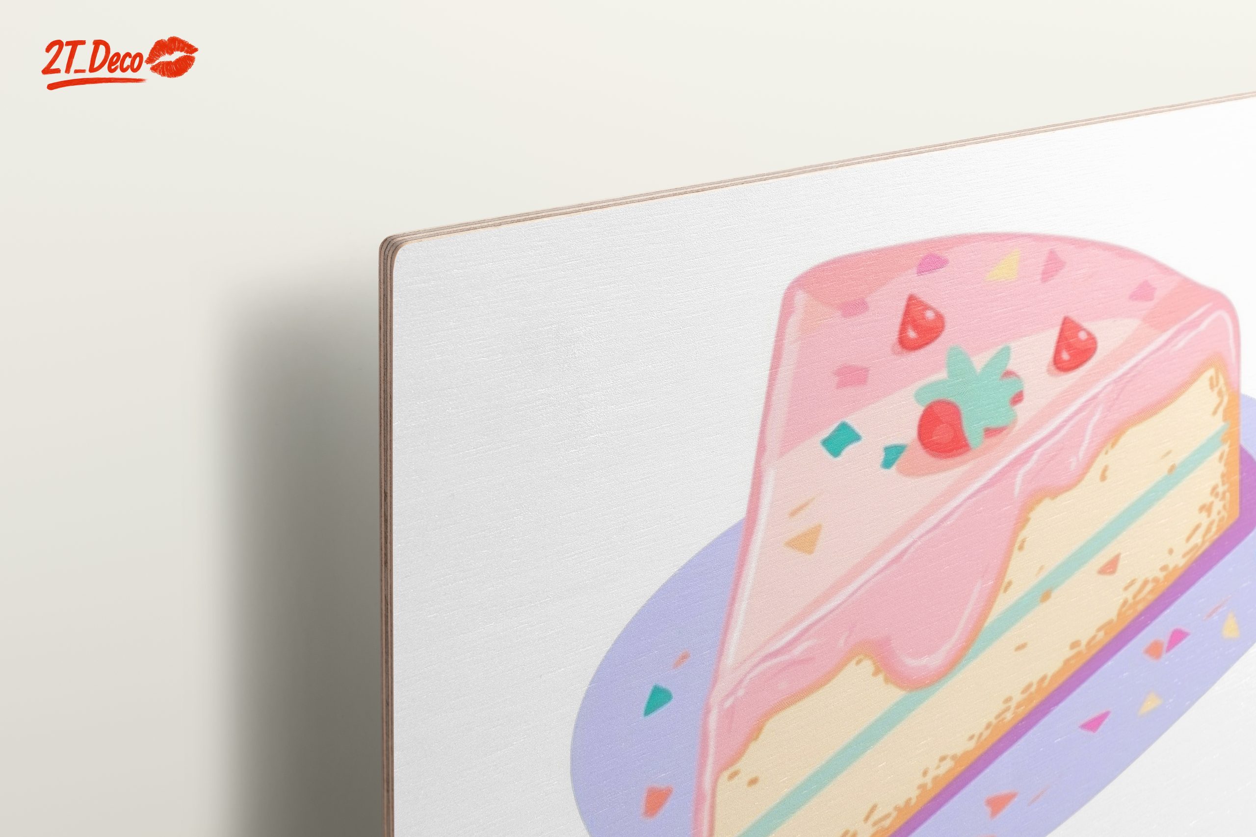 Cute Dessert Art Featuring Colorful Cake - Image 15
