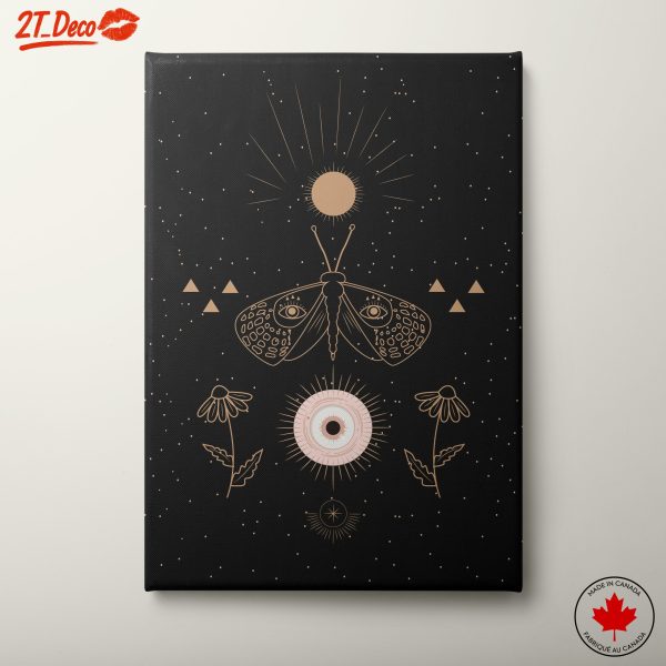 Celestial Butterfly Art for Home Decor
