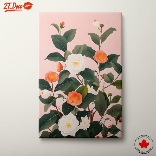 Elegant Floral Artwork for Home Decor