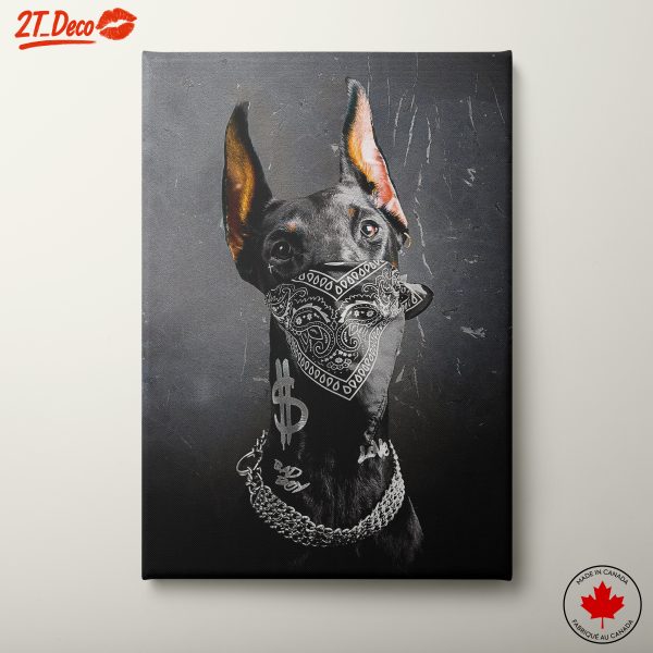 Stylish Urban Dog Art