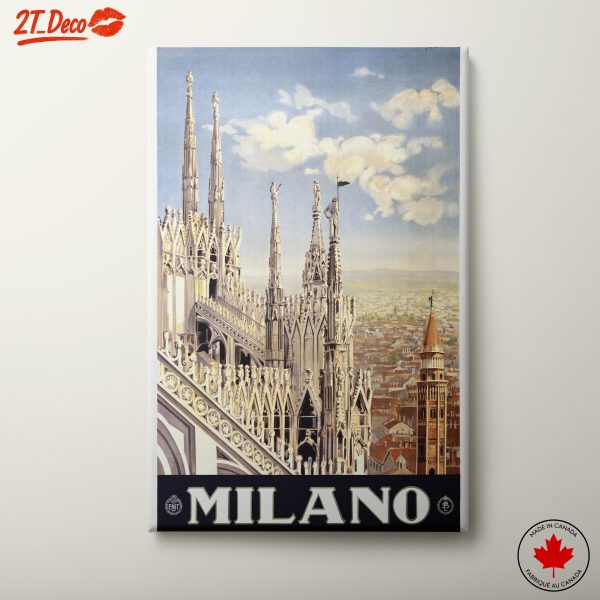 Milan Cityscape with Stunning Architecture