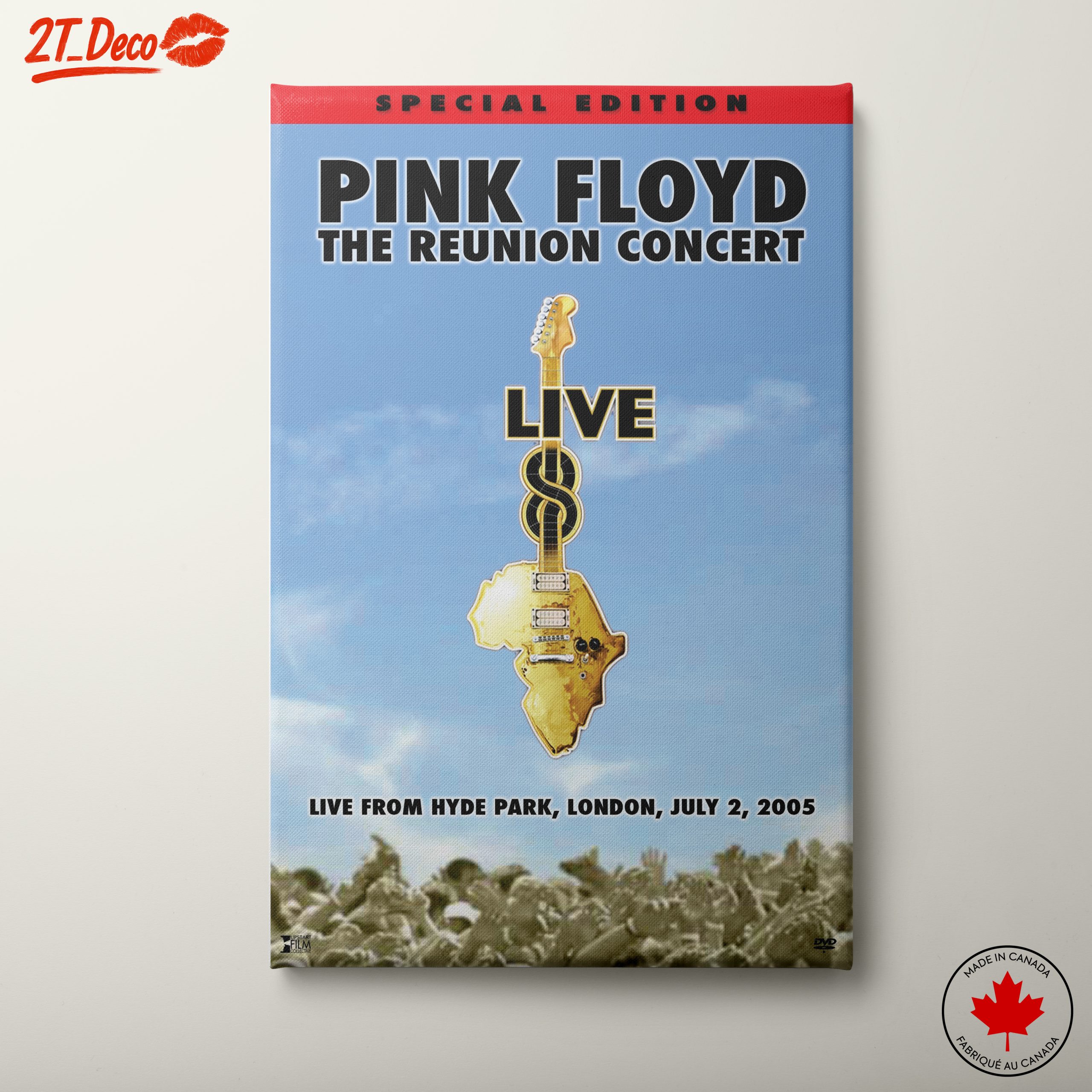Pink Floyd Reunion Concert Artwork