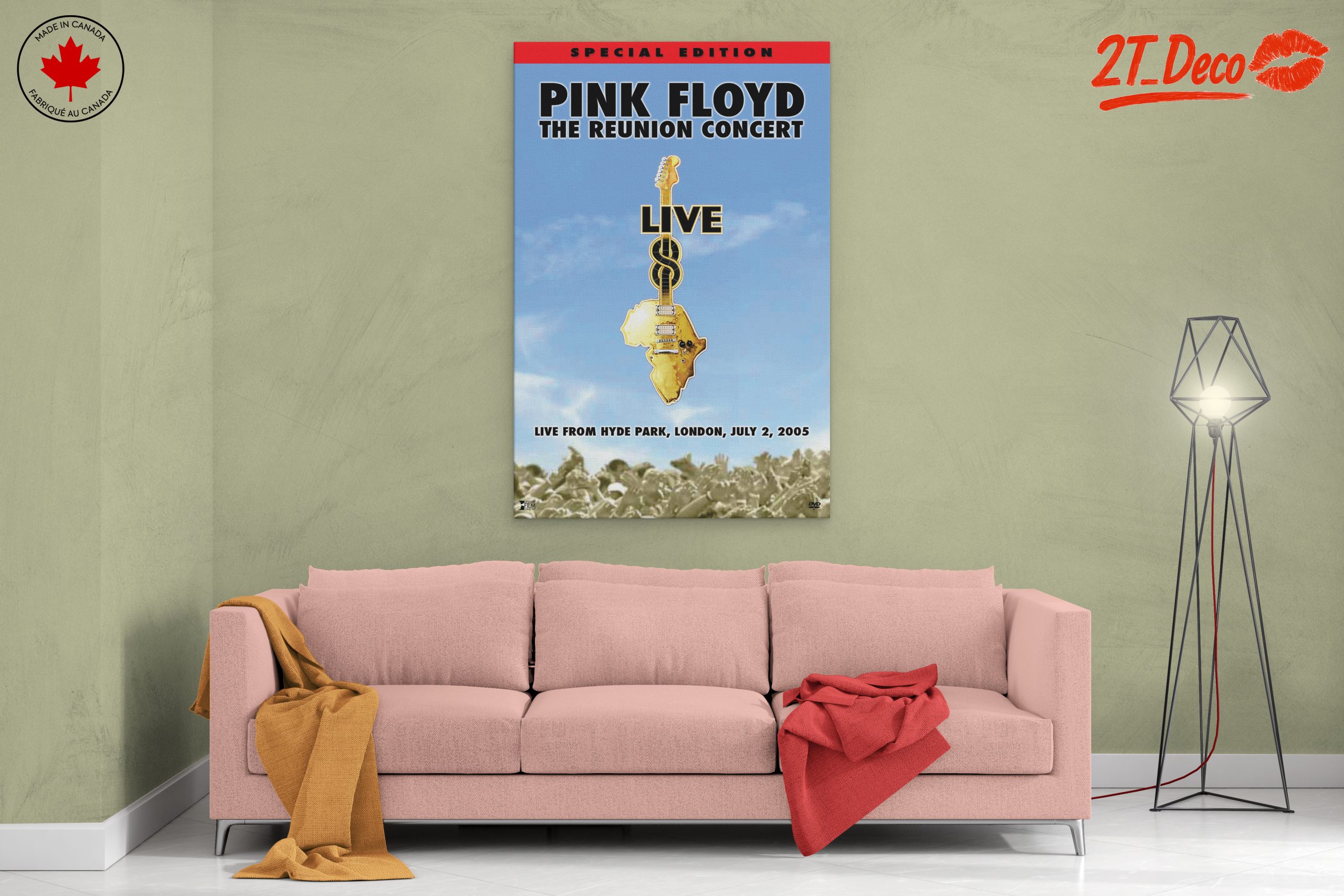 Pink Floyd Reunion Concert Artwork - Image 2